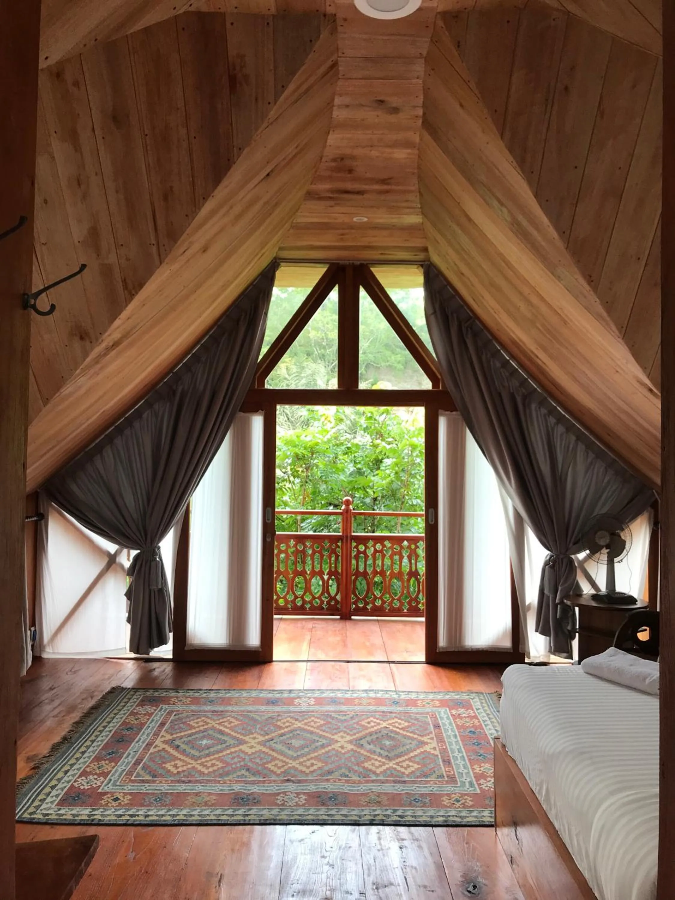 Bed in Padi Ecolodge