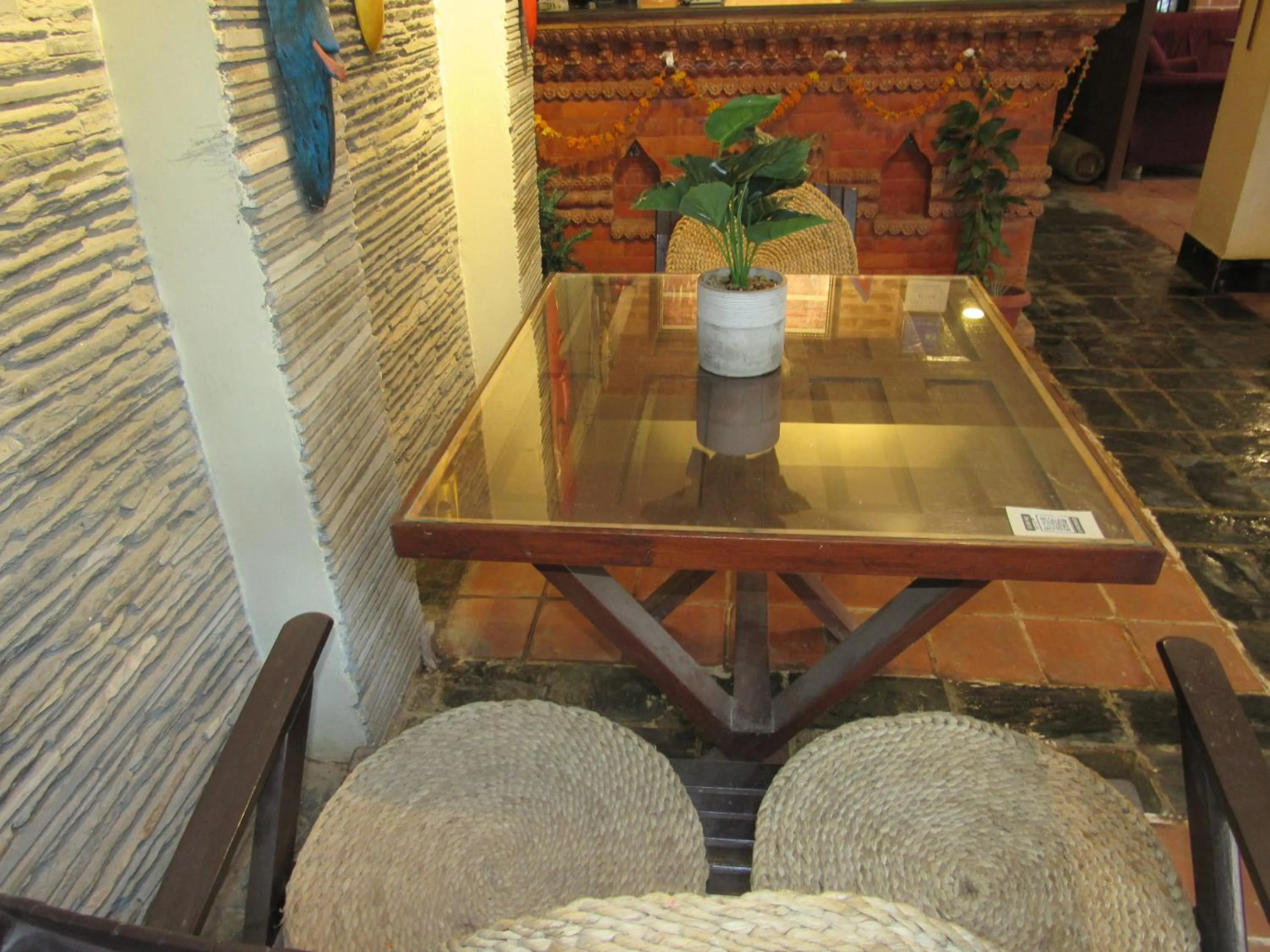 Seating area in HOTEL LAYAKU DURBAR