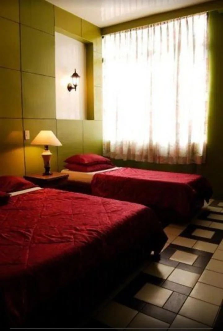 Bed in Bamboo Garden Bussiness Inn