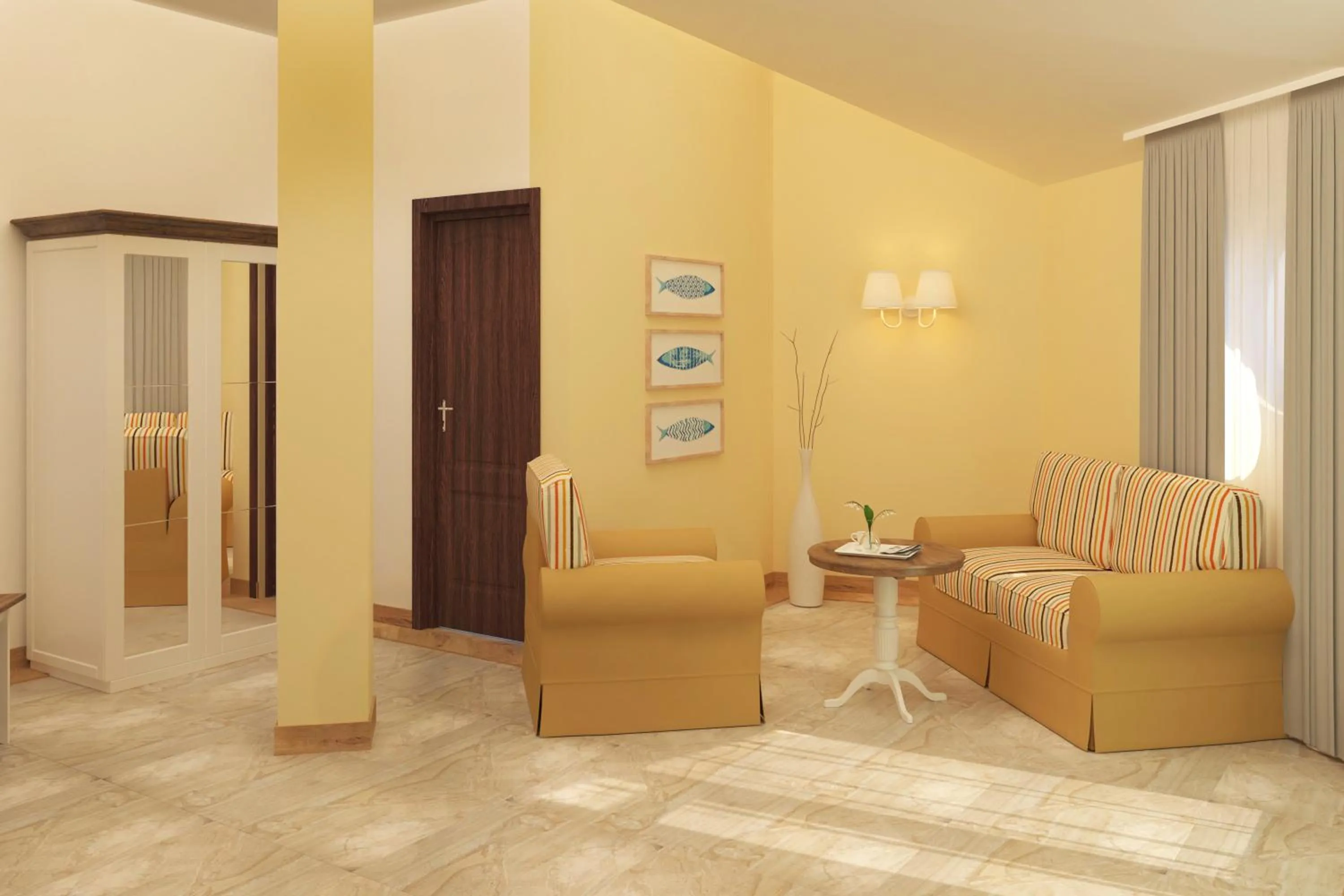 Floor plan in Hotel Evridika