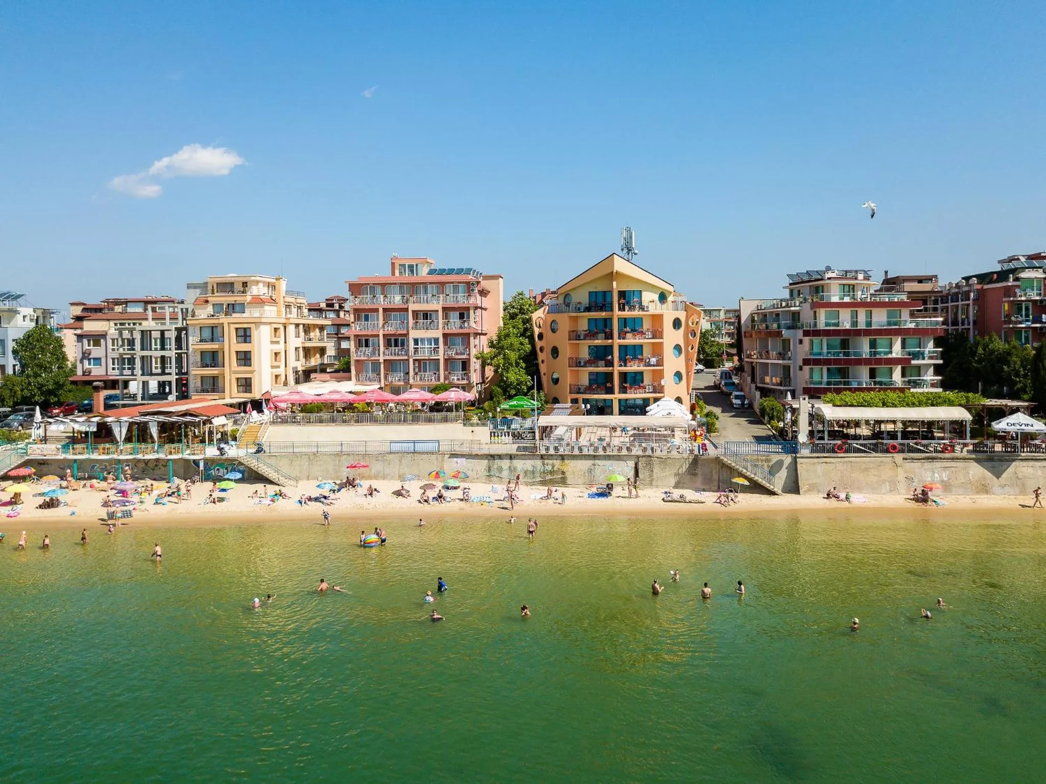 Property building in Hotel Evridika