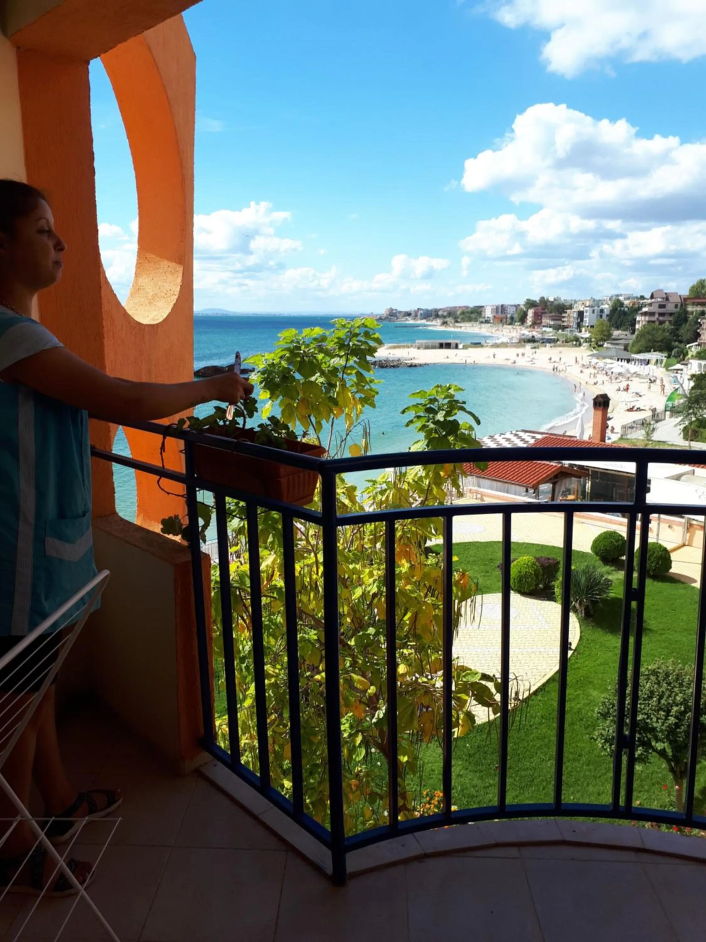 Sea view in Hotel Evridika