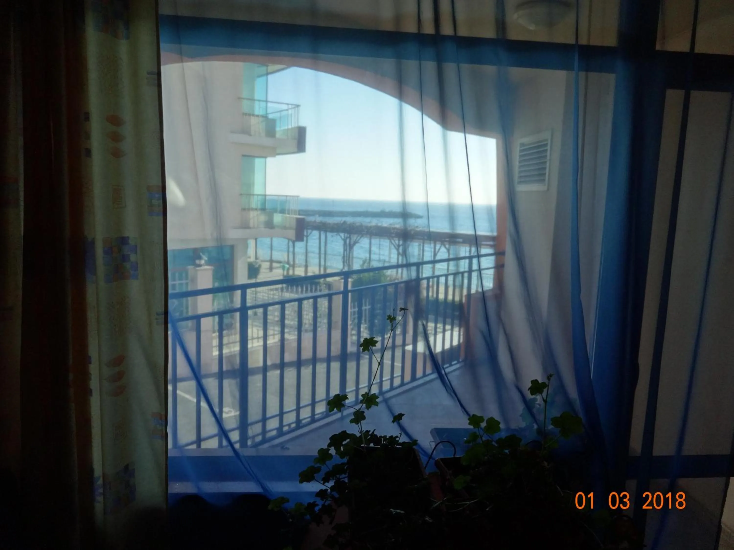 Sea view in Hotel Evridika