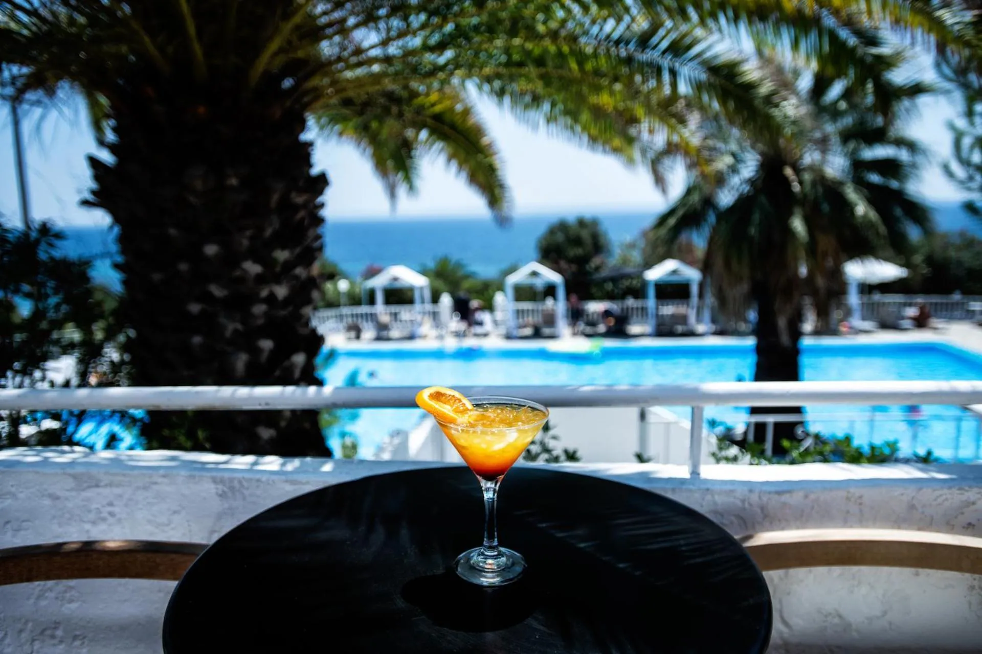 Pool view in Bianco Olympico Beach Resort-All Inclusive