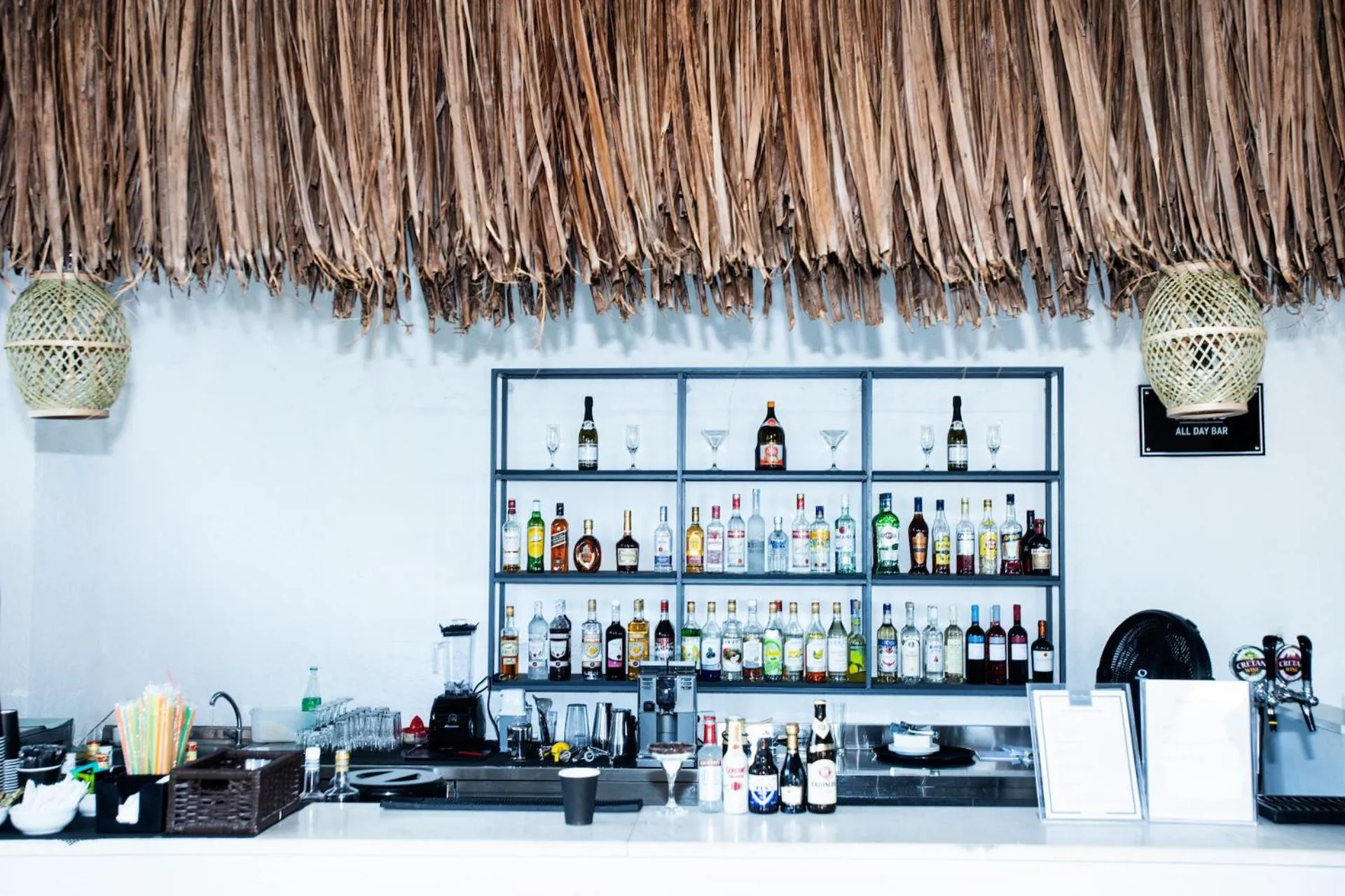 Lounge or bar in Bianco Olympico Beach Resort-All Inclusive