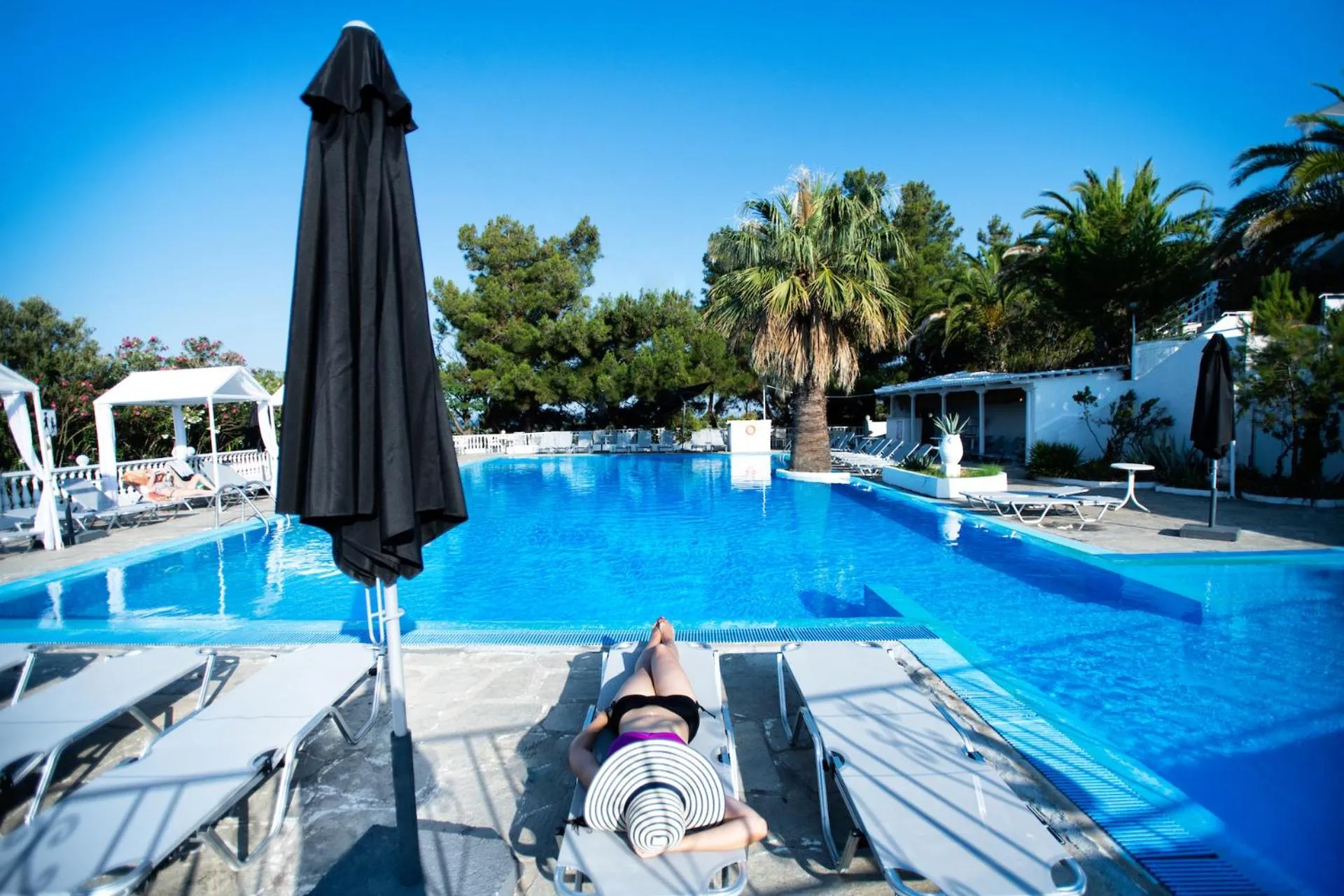 Pool view in Bianco Olympico Beach Resort-All Inclusive