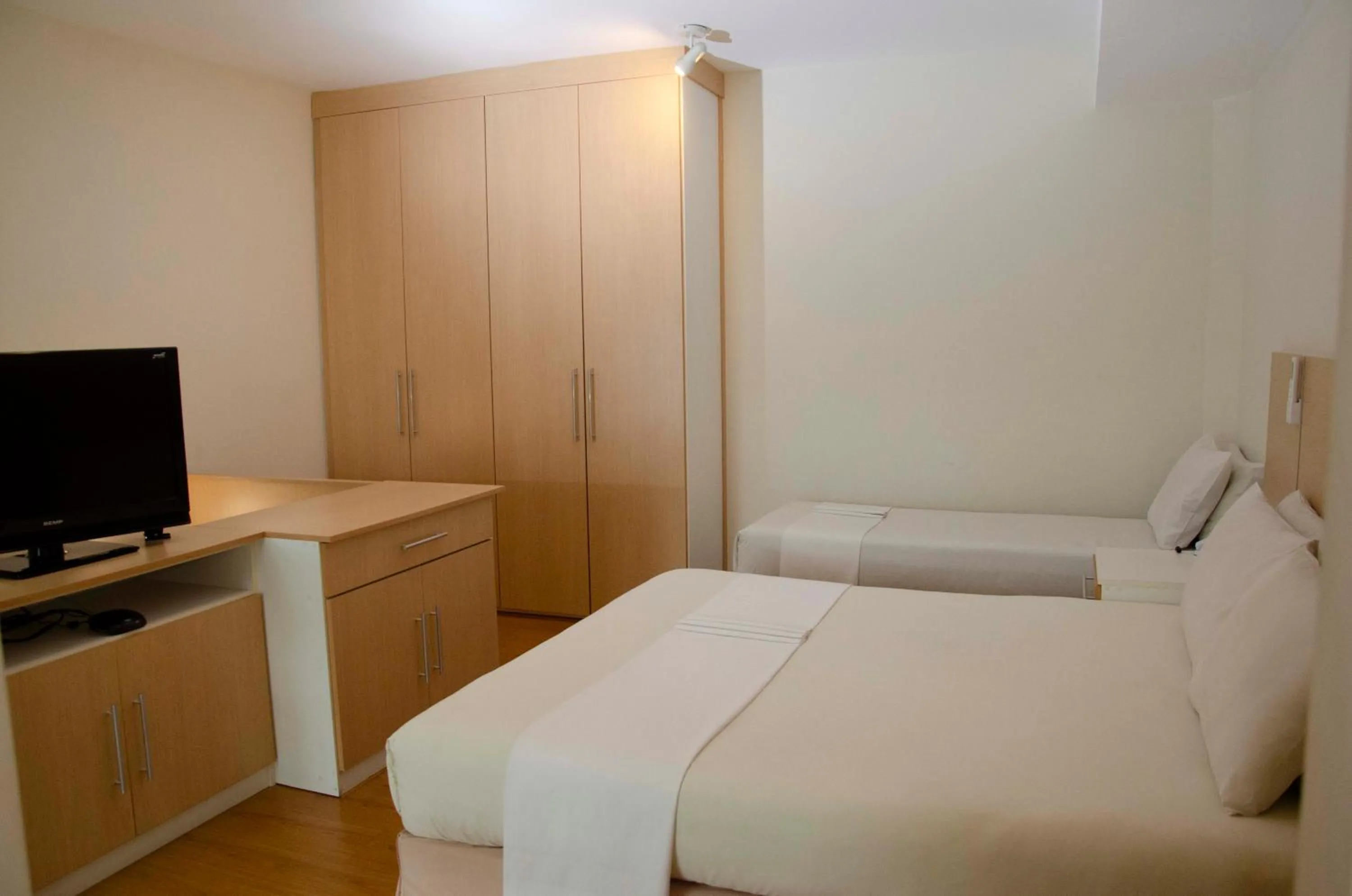 Bed in Hotel City Hall