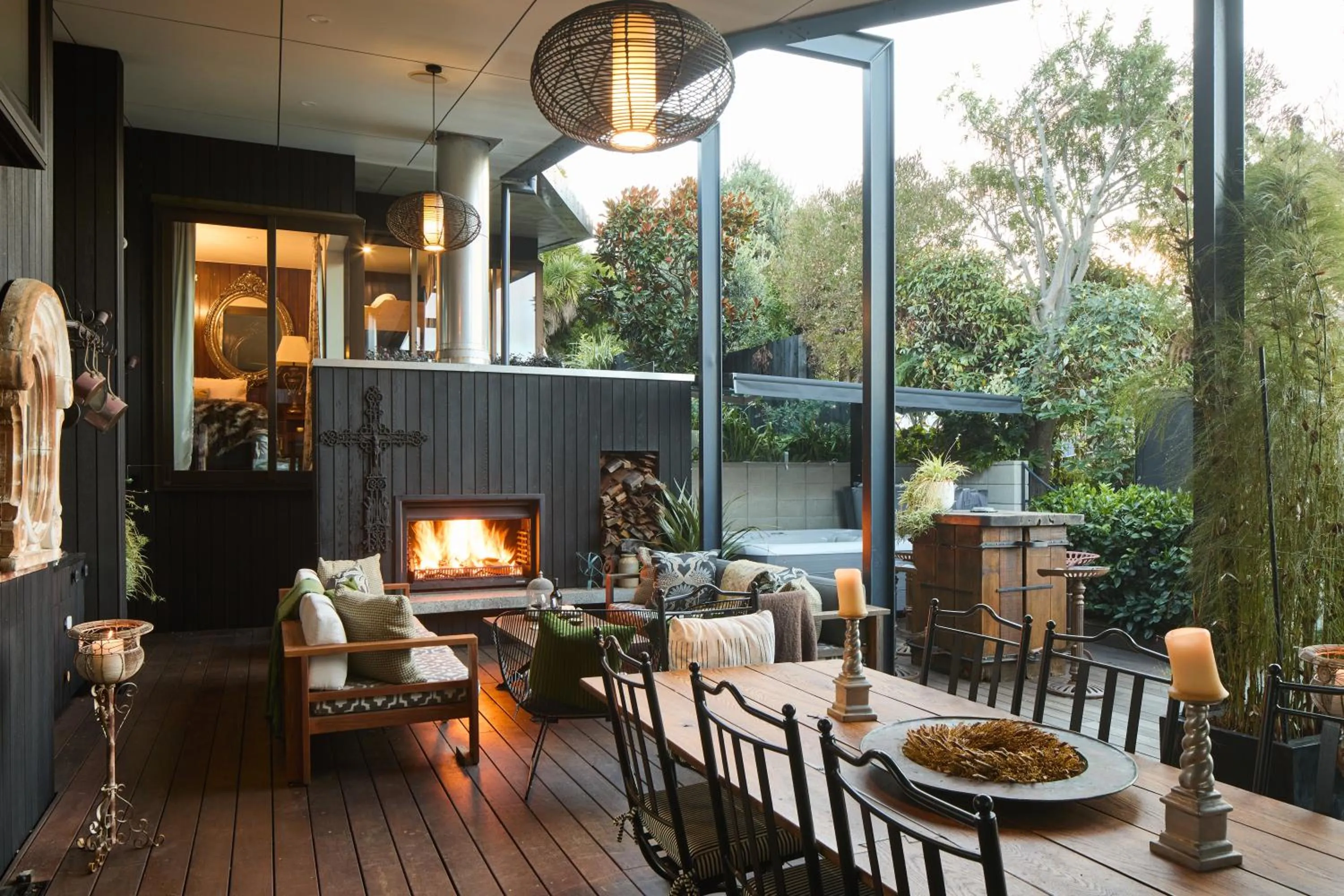 Dining area in Newton Heights