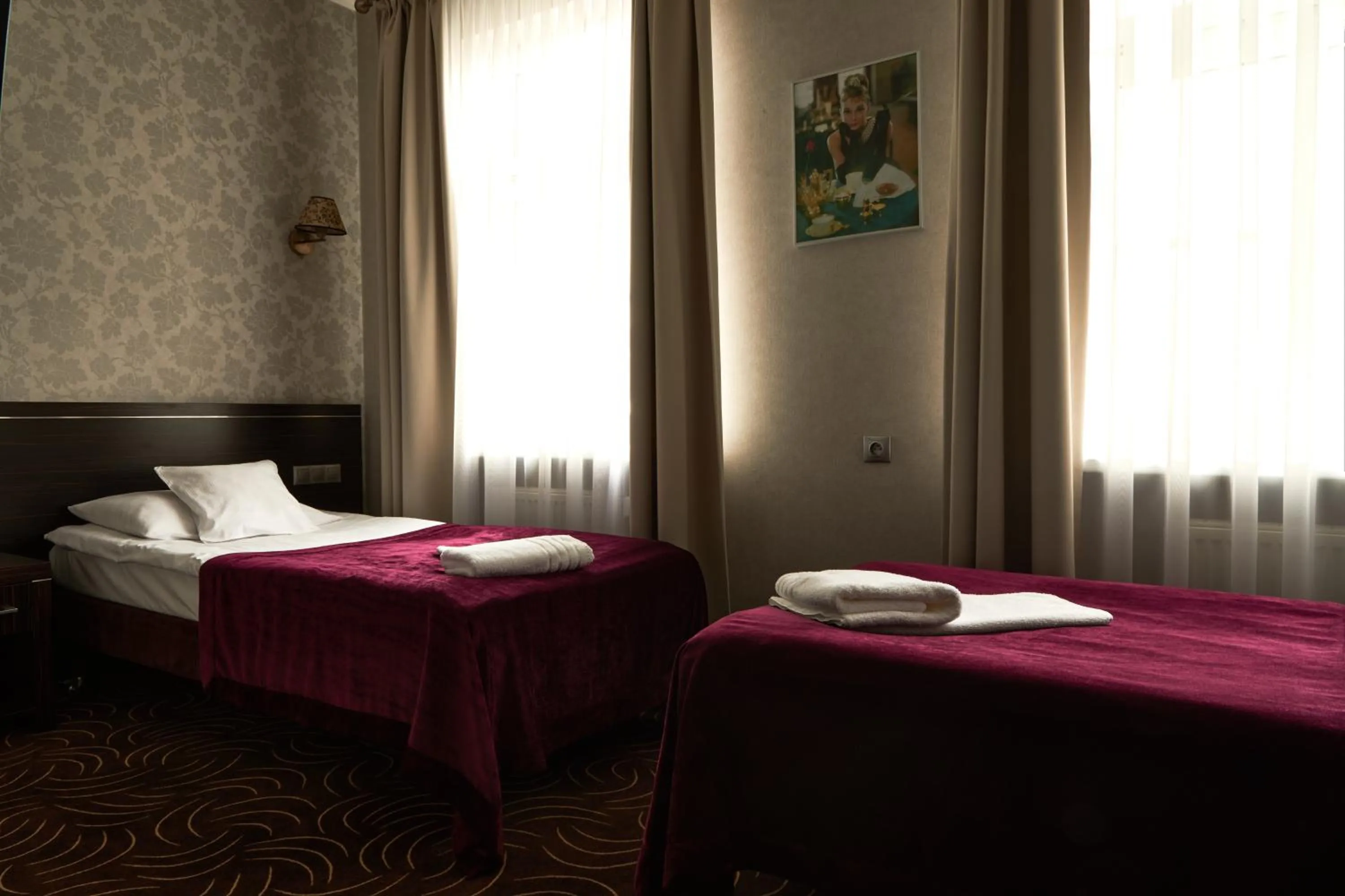 Bed in Hotel Racibor