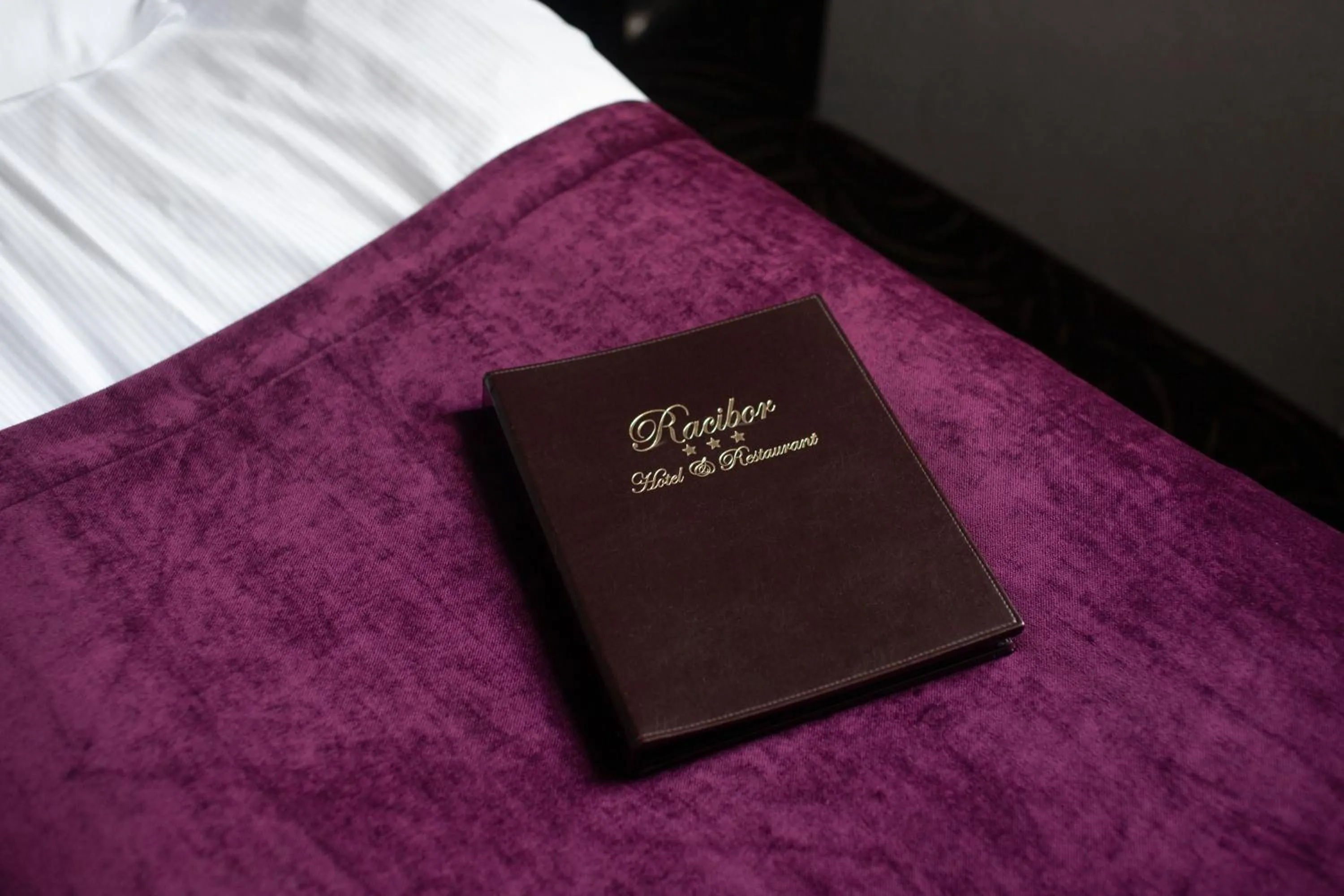 Bed in Hotel Racibor