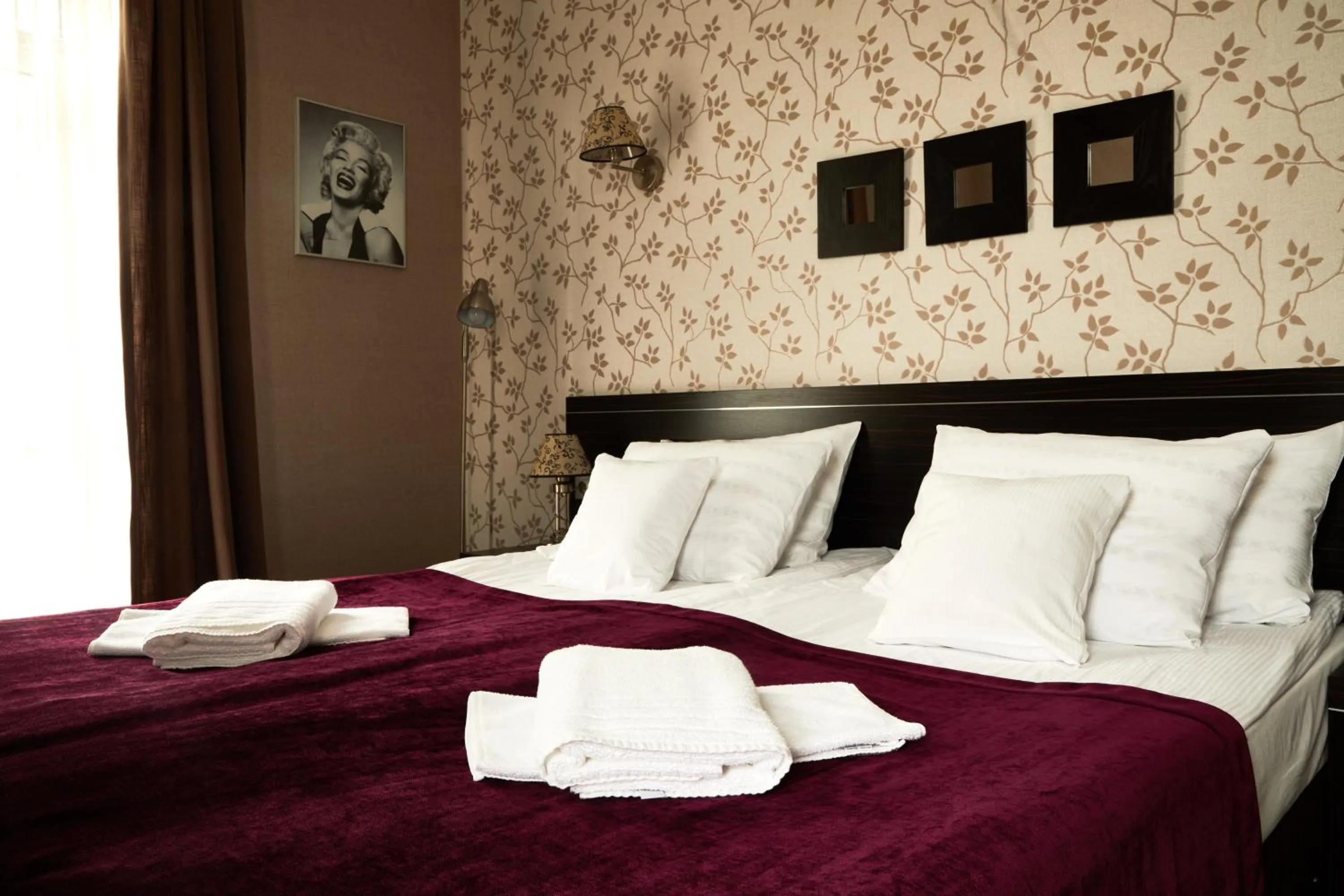 Bed in Hotel Racibor