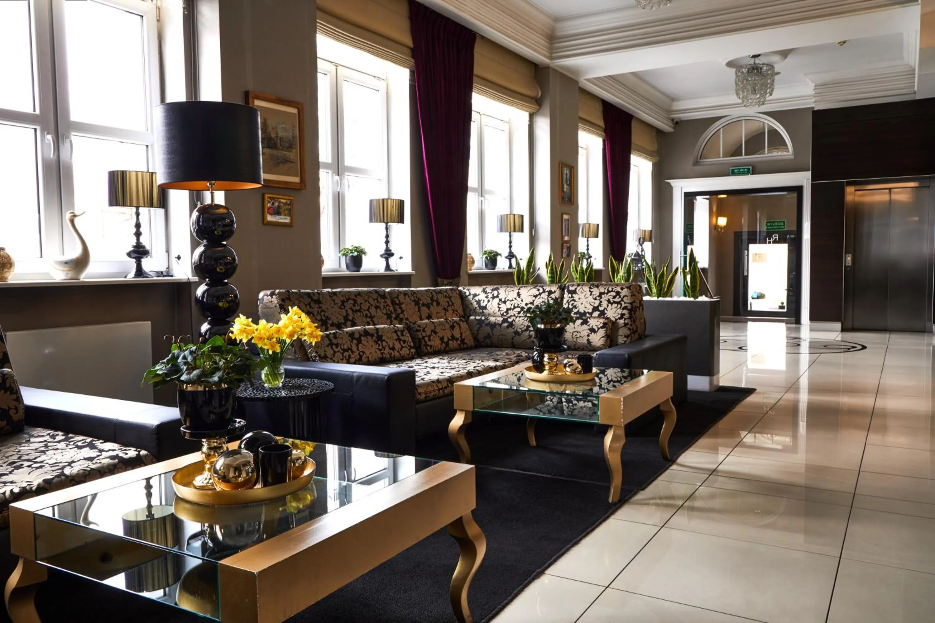 Lobby or reception in Hotel Racibor