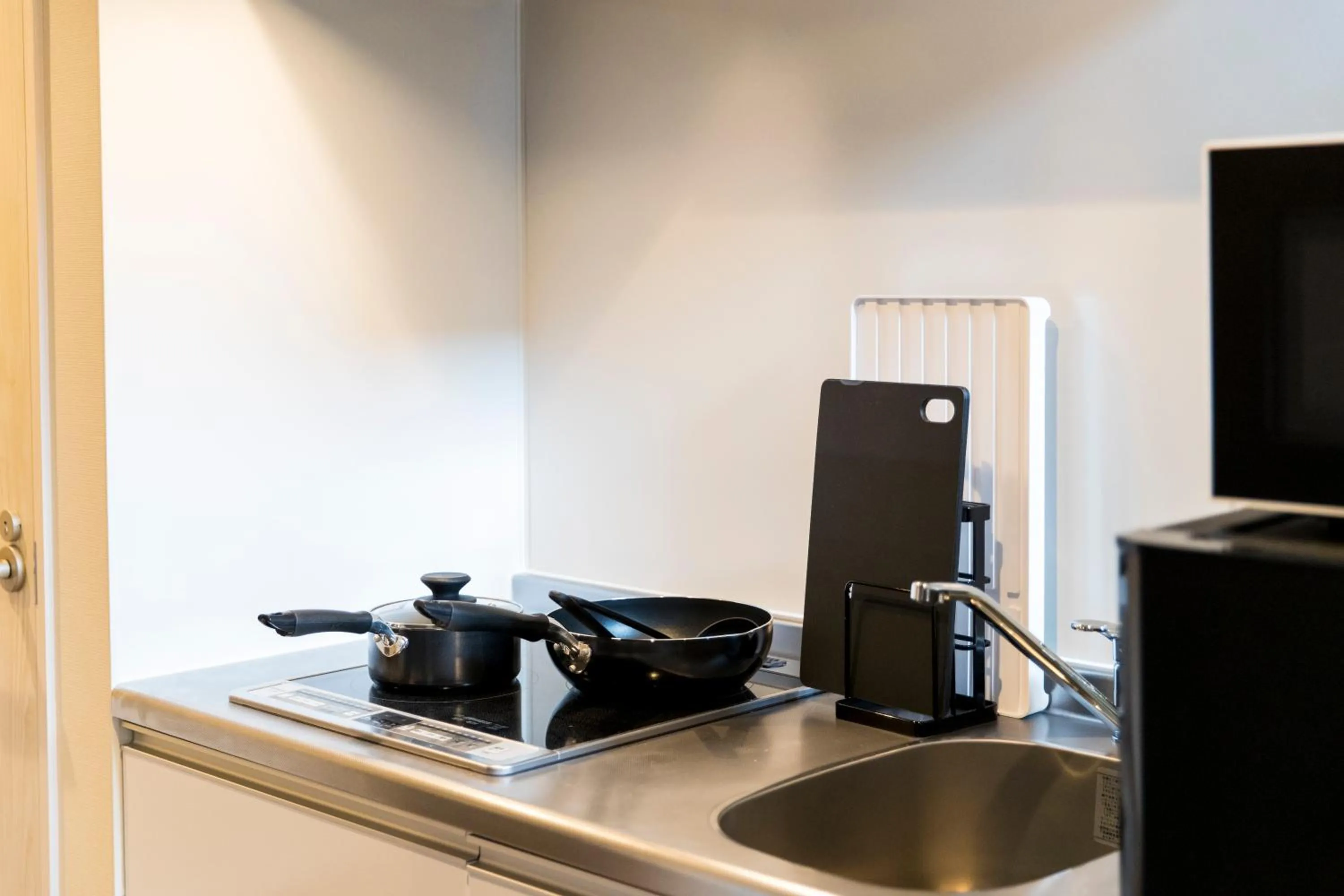 Kitchen or kitchenette in TRIP POD CHIYO A