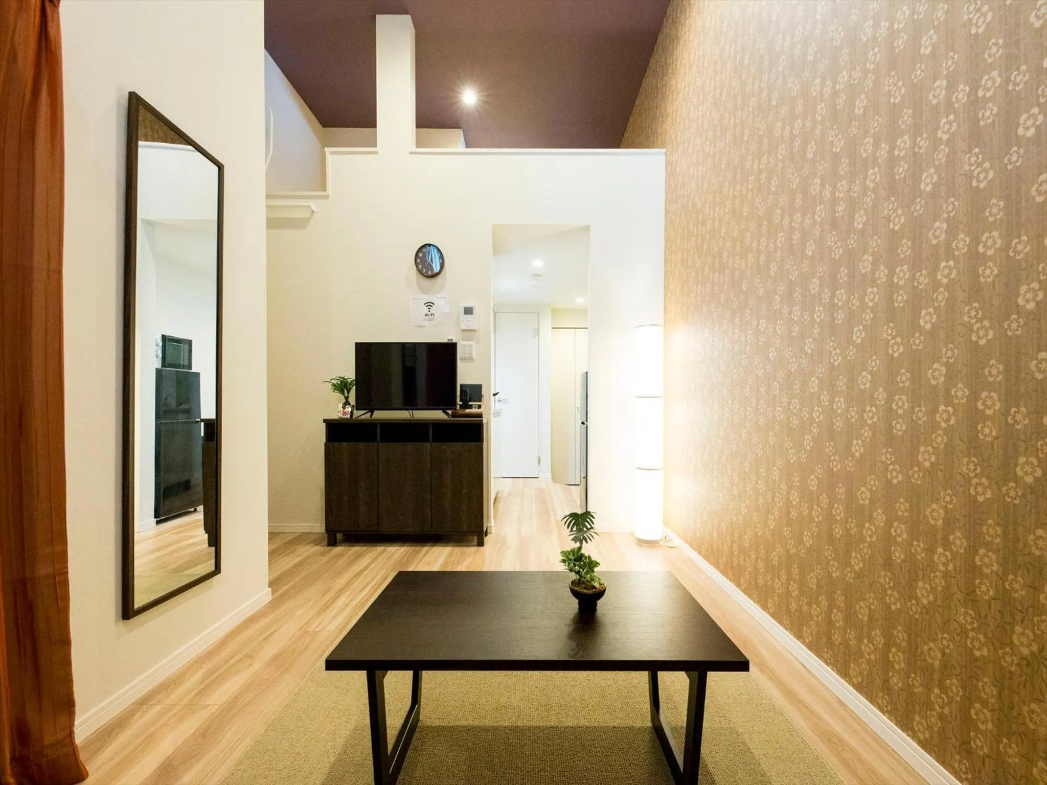 Living room in TRIP POD MINOSHIMA A