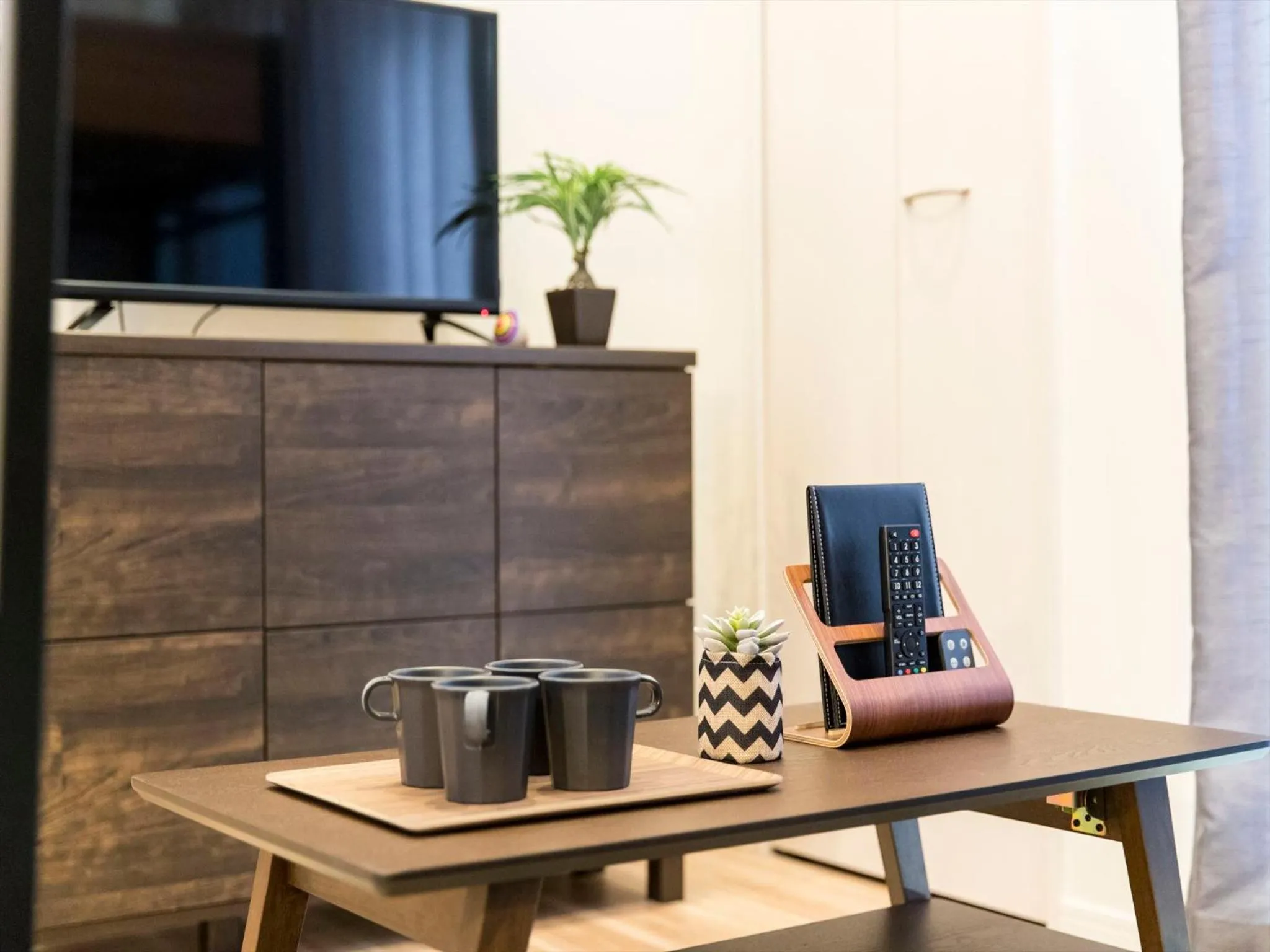 Living room in TRIP POD MINOSHIMA A