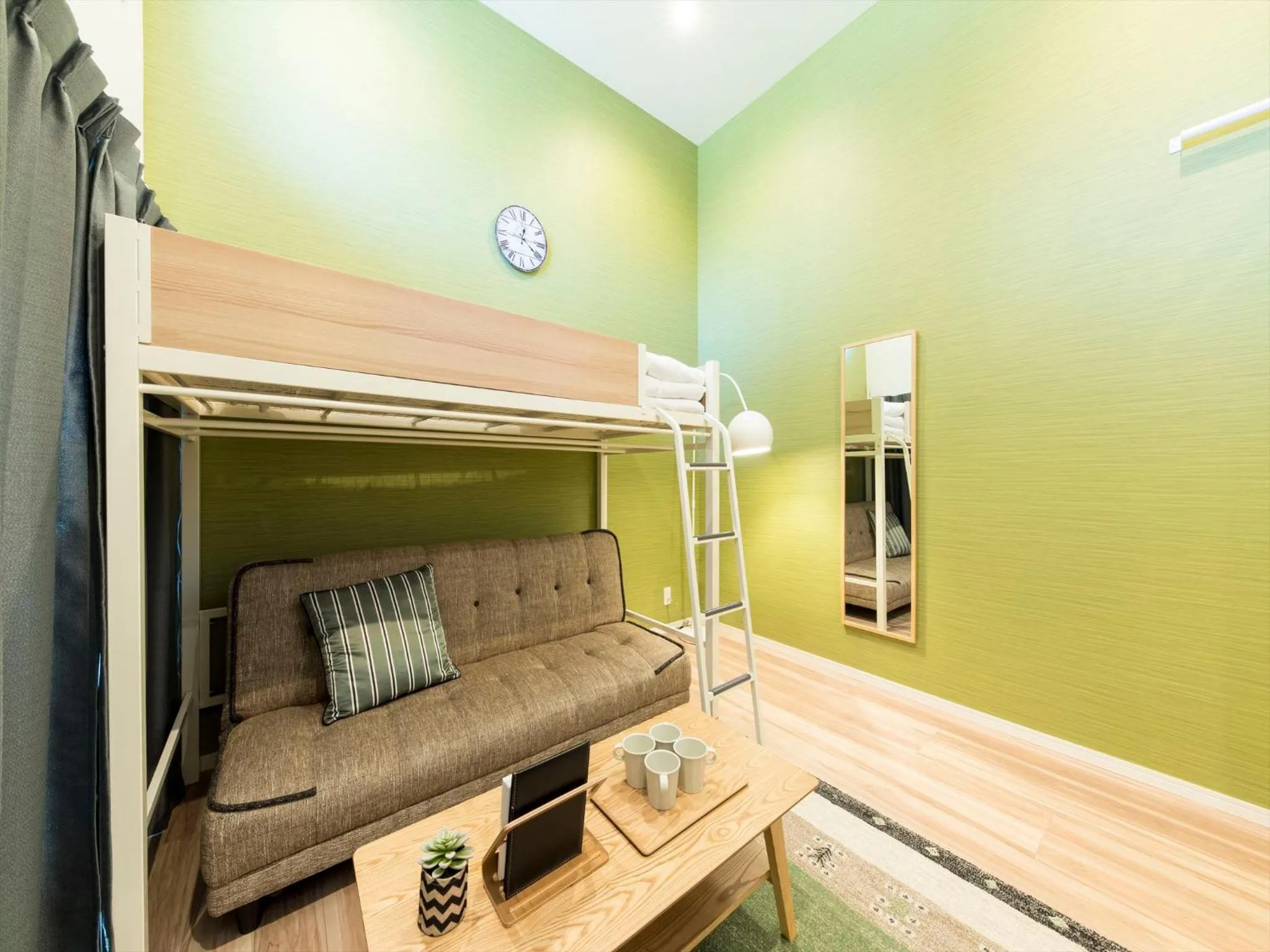 Living room in TRIP POD MINOSHIMA A