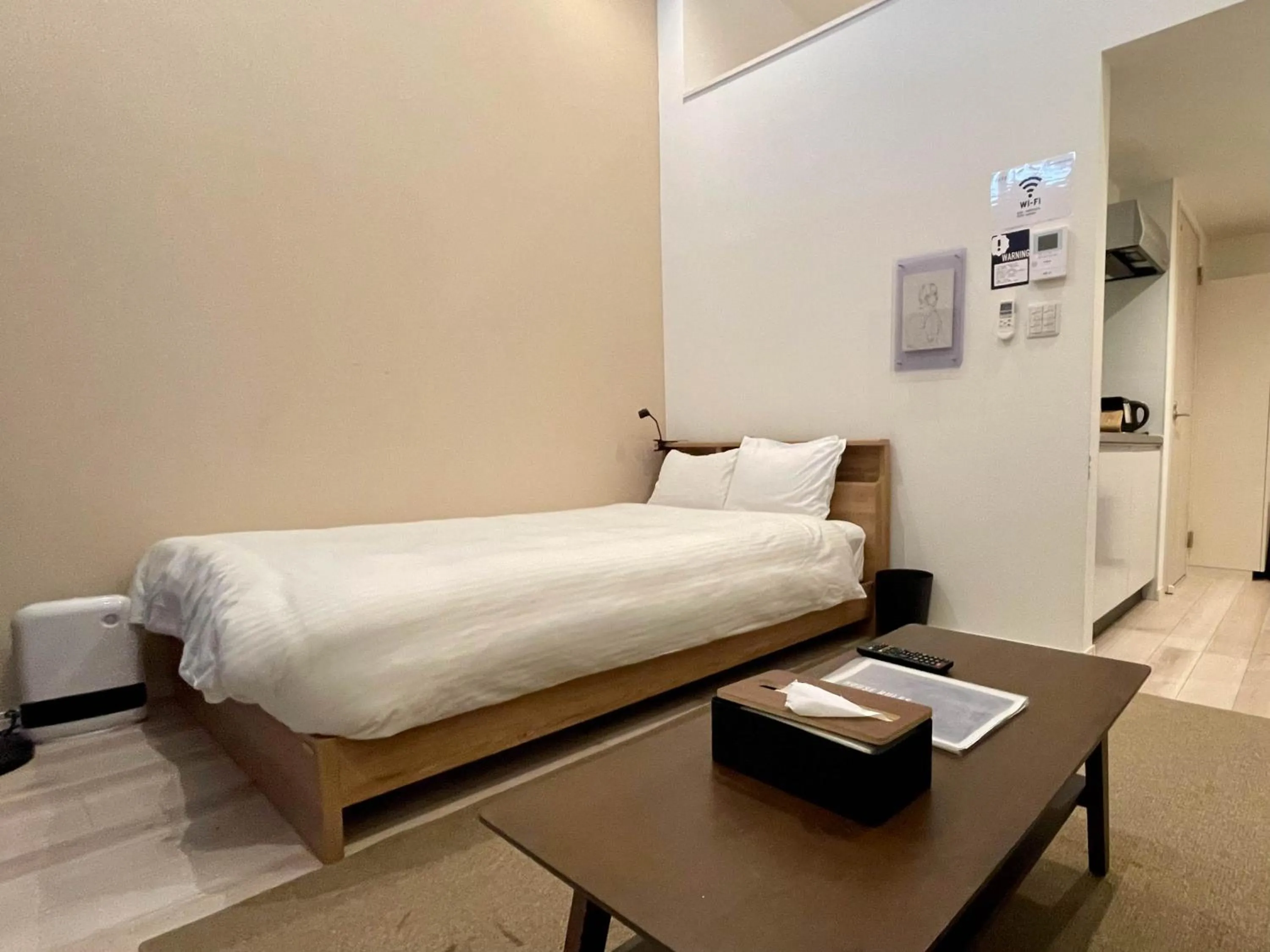 Bedroom, Bed in TRIP POD SUMIYOSHI B