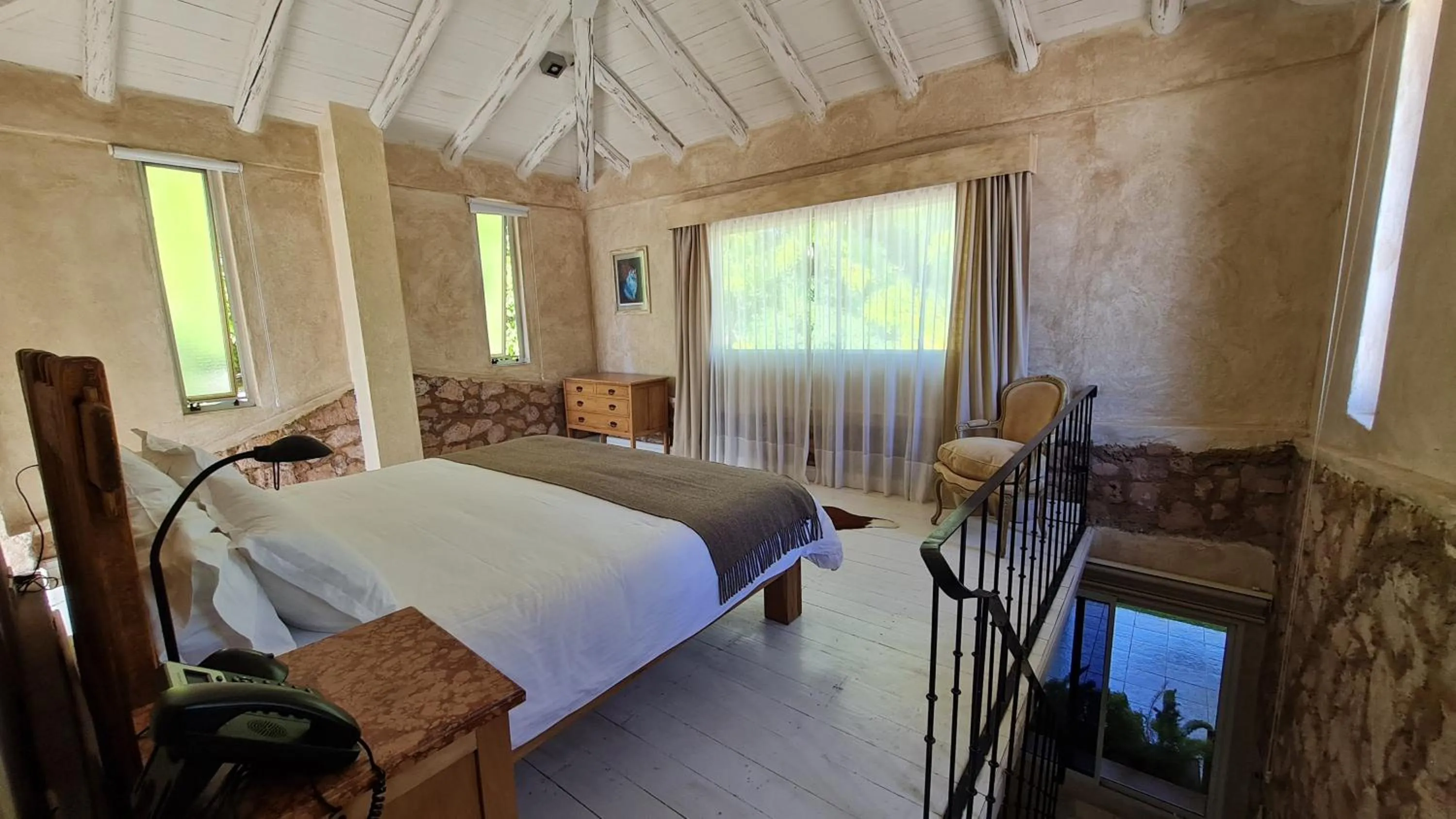 Bed in Finca Adalgisa Wine Hotel Mendoza