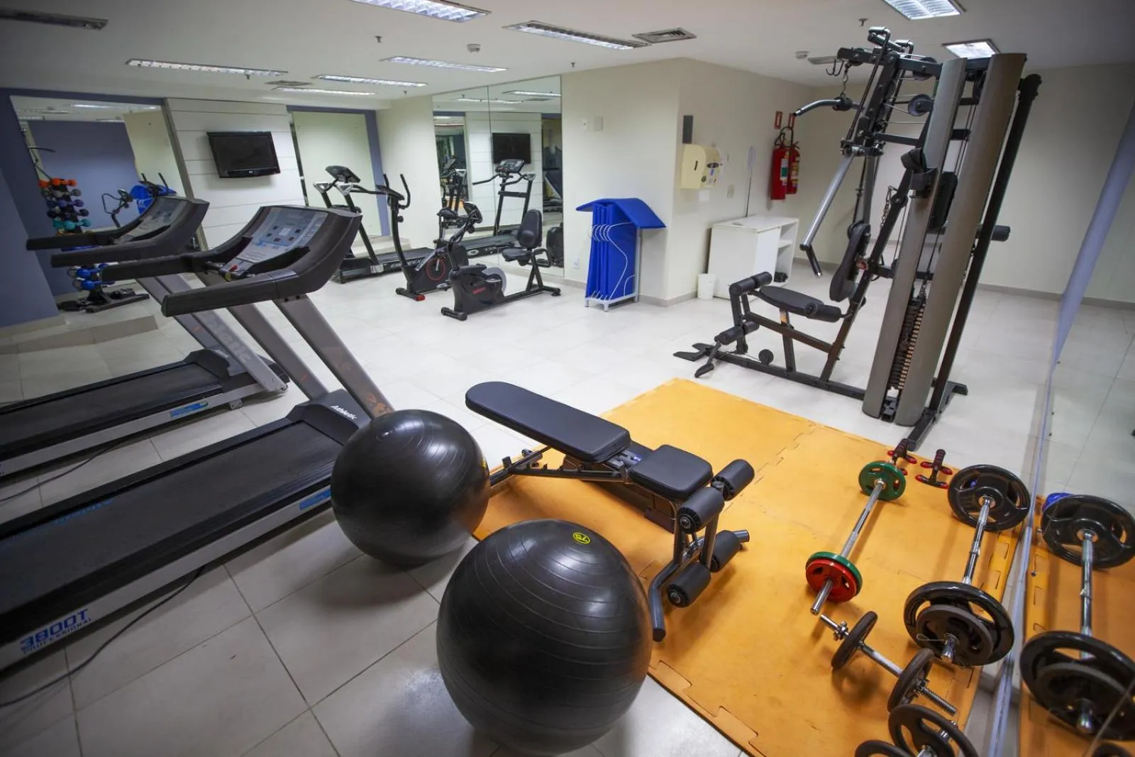 Fitness centre/facilities in Del Mar Hotel