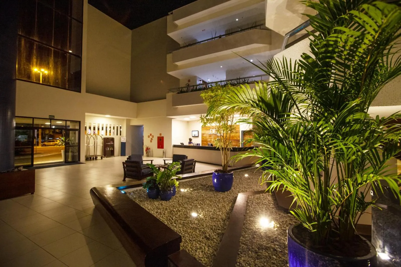 Lobby or reception in Del Mar Hotel