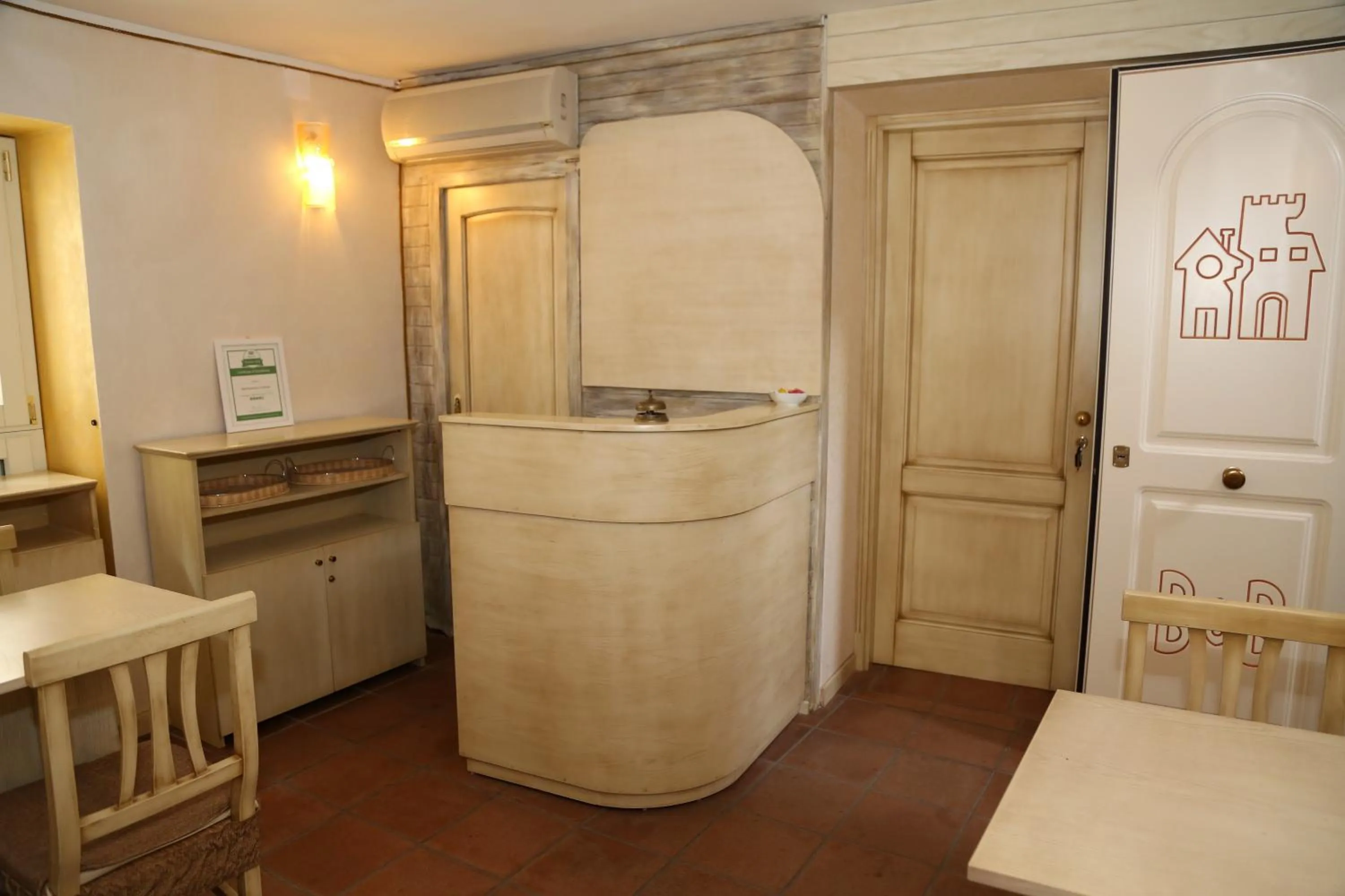 Lobby or reception in B&B Residenza Cardinale