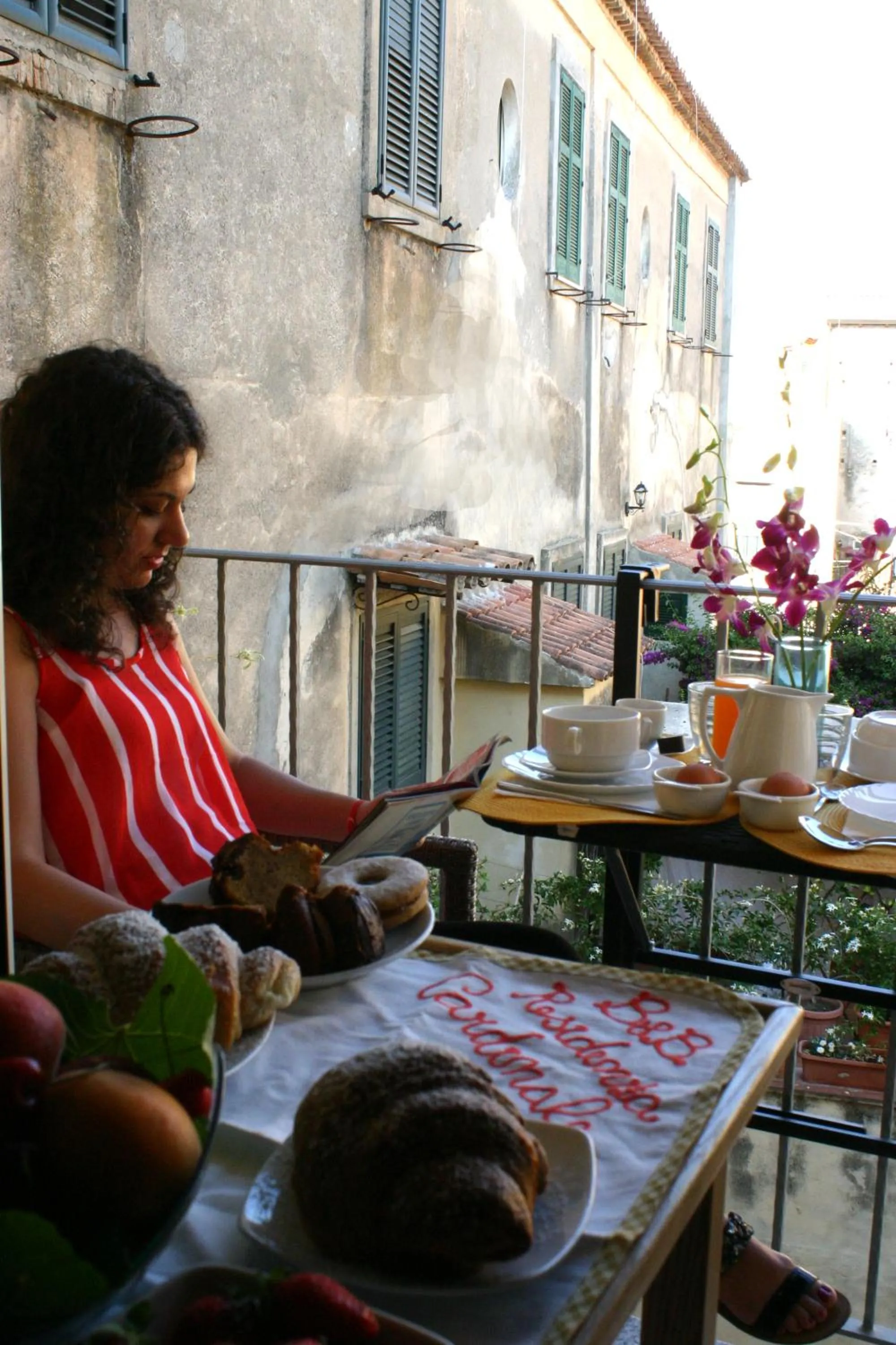 Balcony/Terrace in B&B Residenza Cardinale