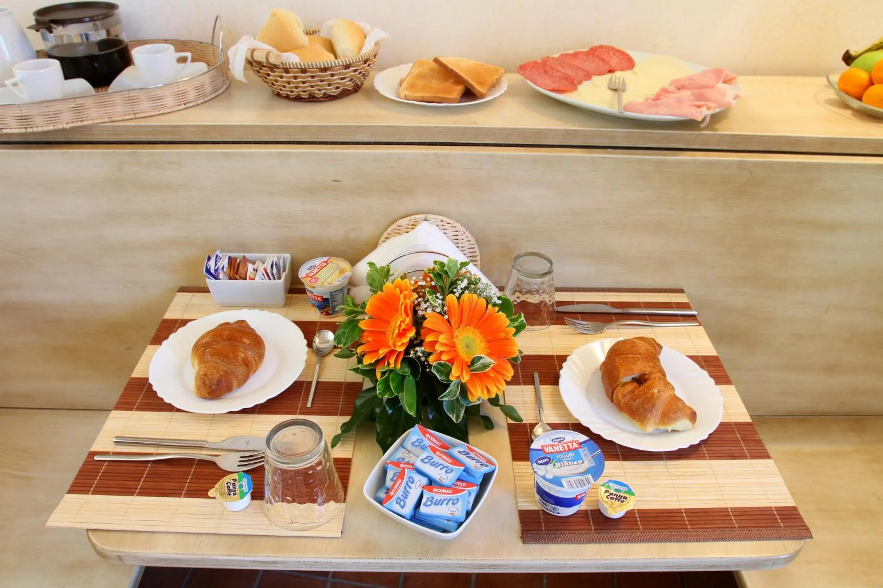 Decorative detail in B&B Residenza Cardinale