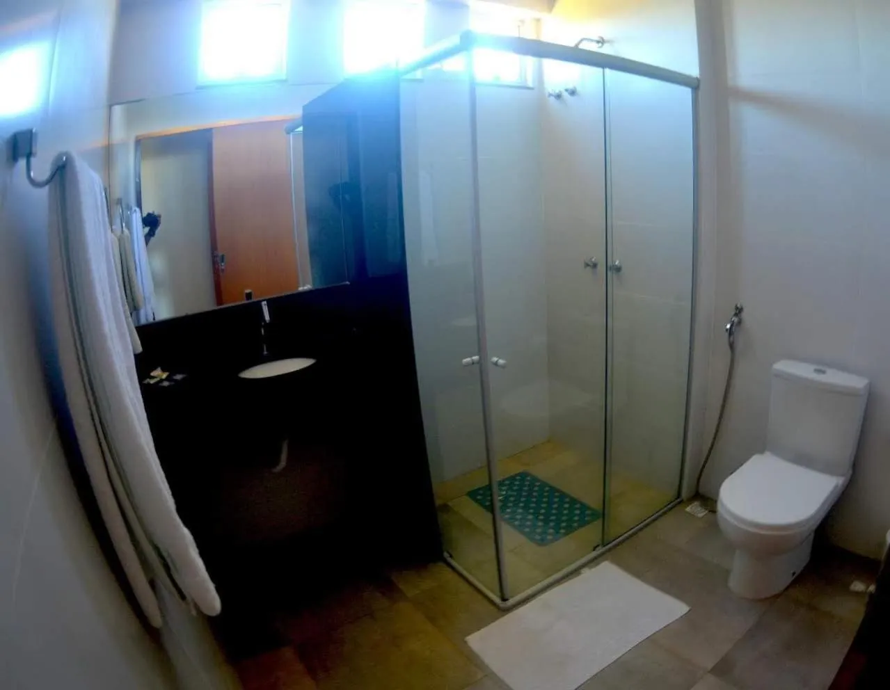 Shower in Pousada Laguna