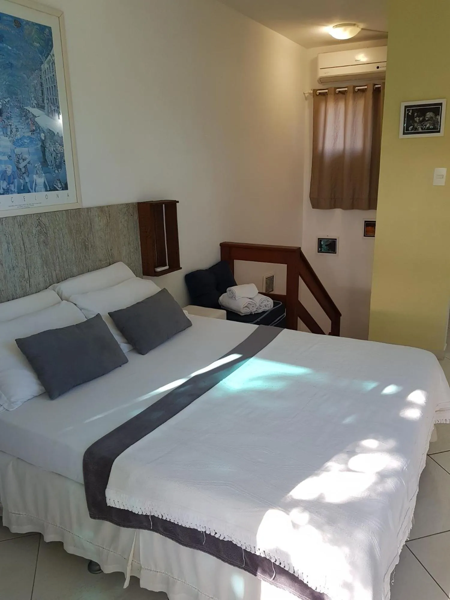 Bedroom, Bed in Pousada Green