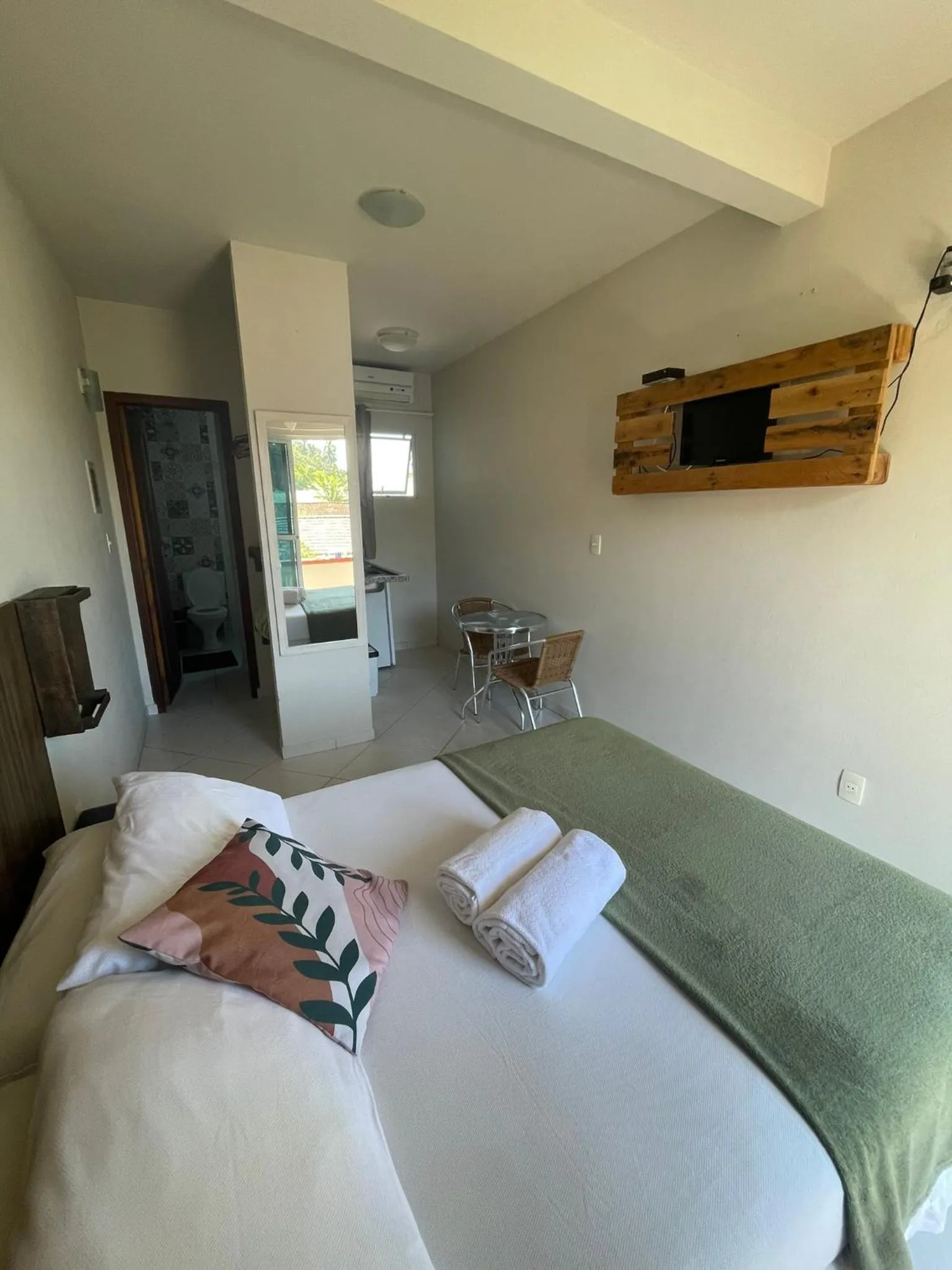 Bed in Pousada Green