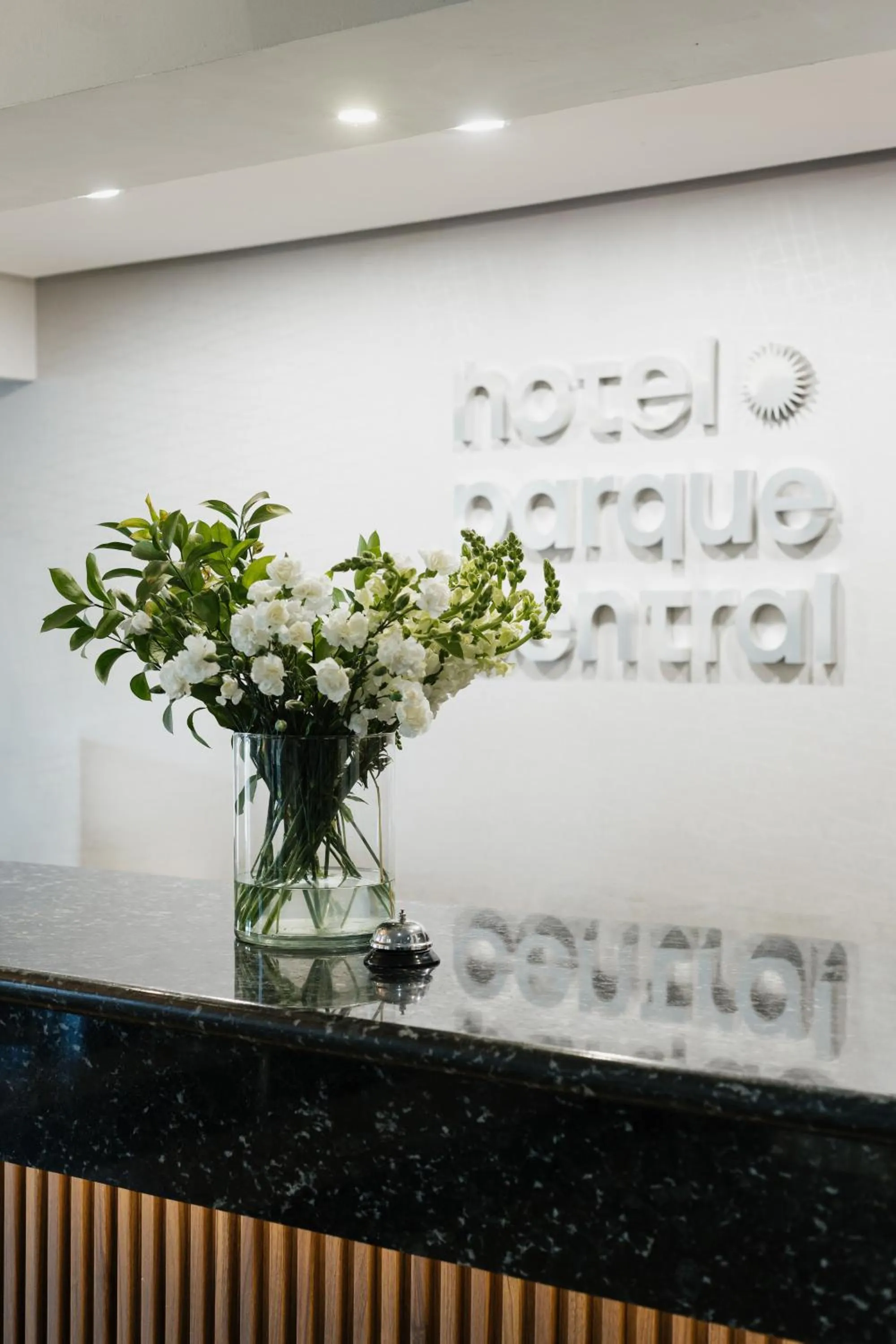 Lobby or reception in Hotel Parque Central