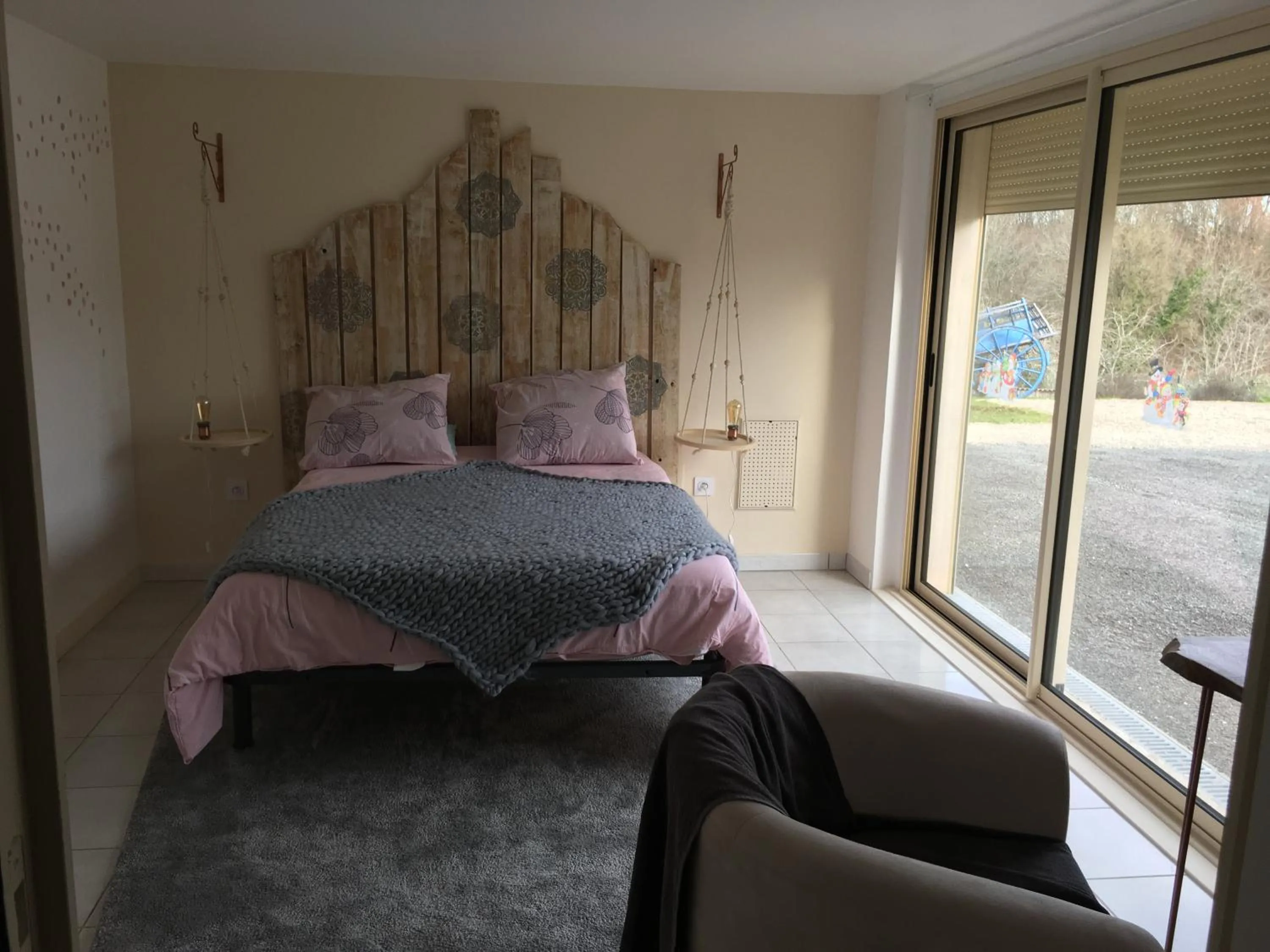 Bedroom in Chambre d'hôtes Le clos de Rapevache