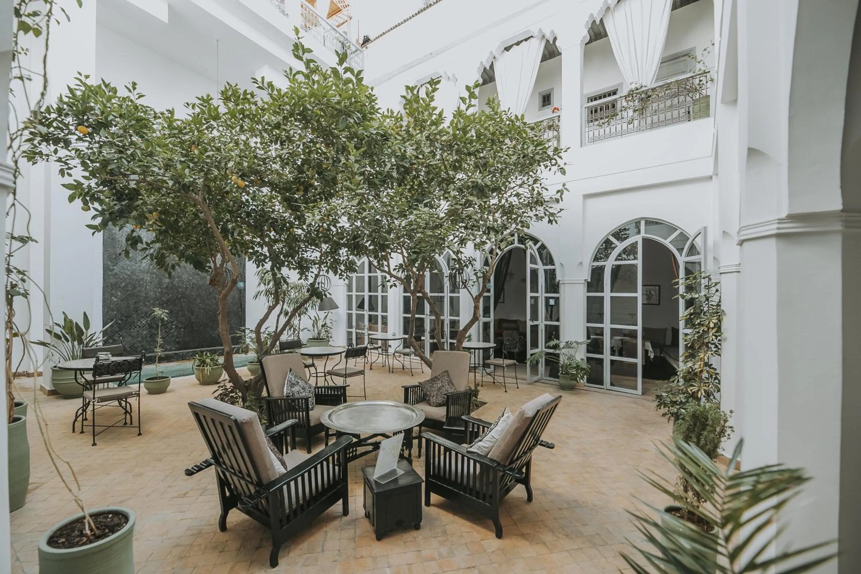 Patio in Riad 64 Maison D'hôtes & Spa