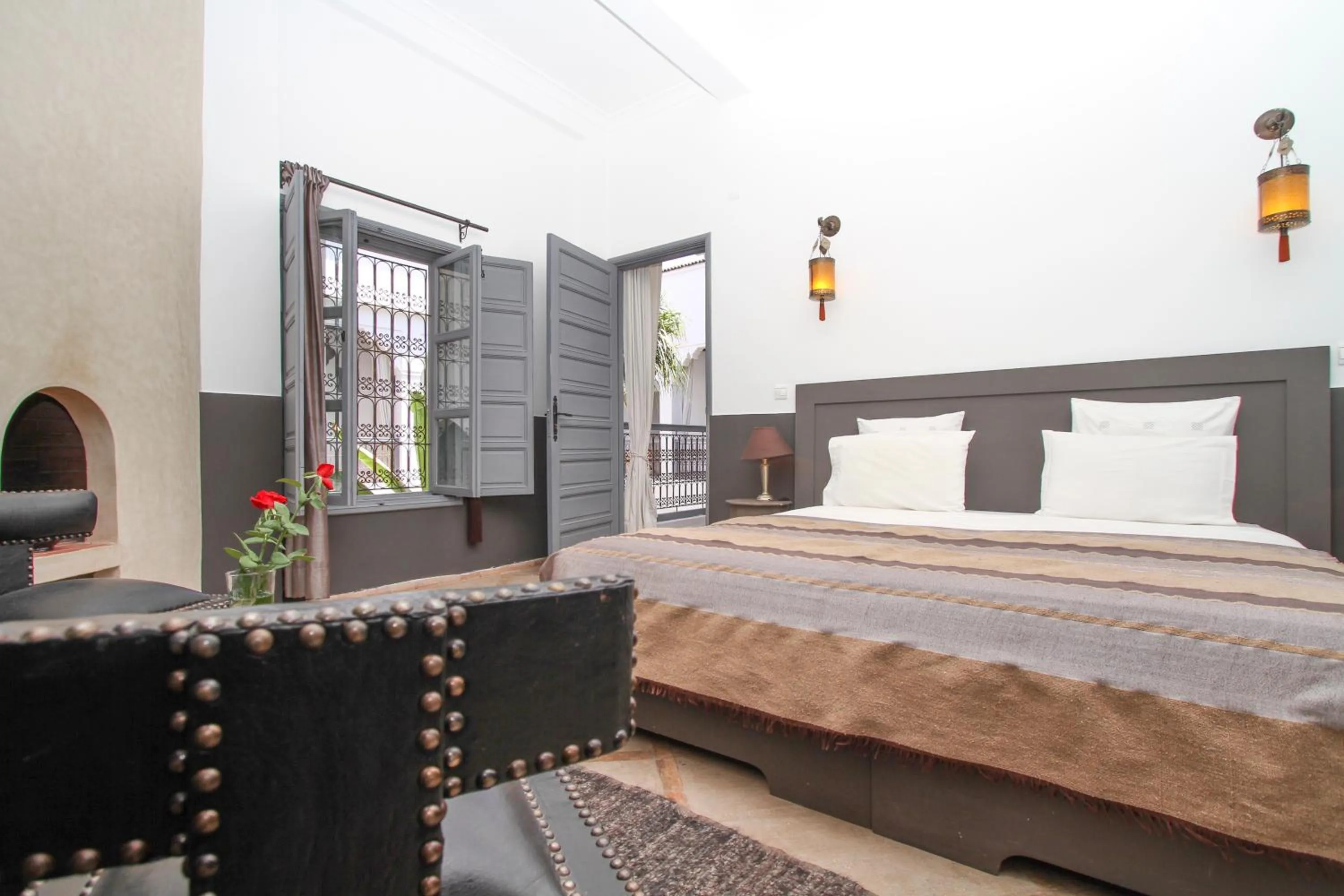 Bed in Riad 64 Maison D'hôtes & Spa