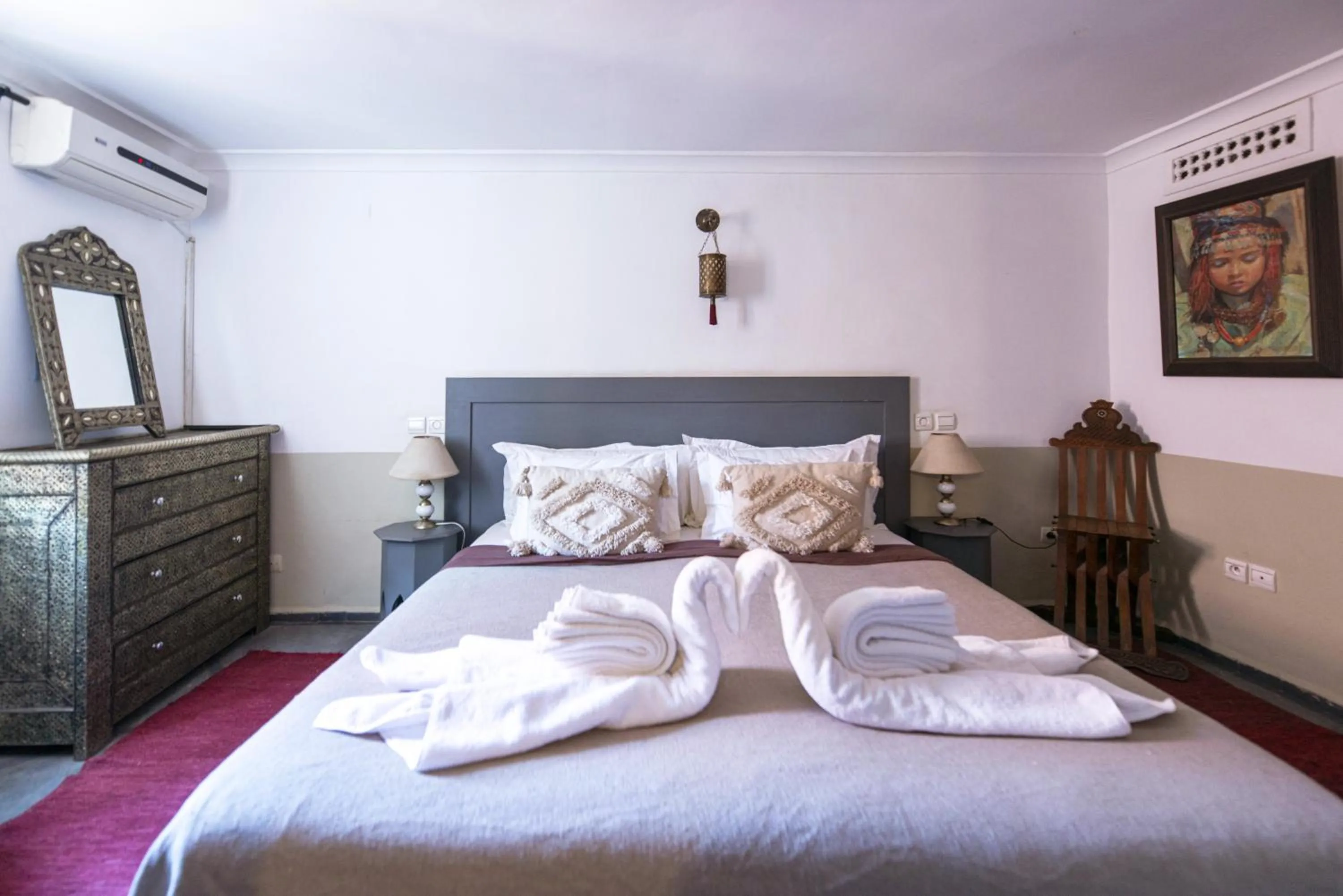 Bed in Riad 64 Maison D'hôtes & Spa