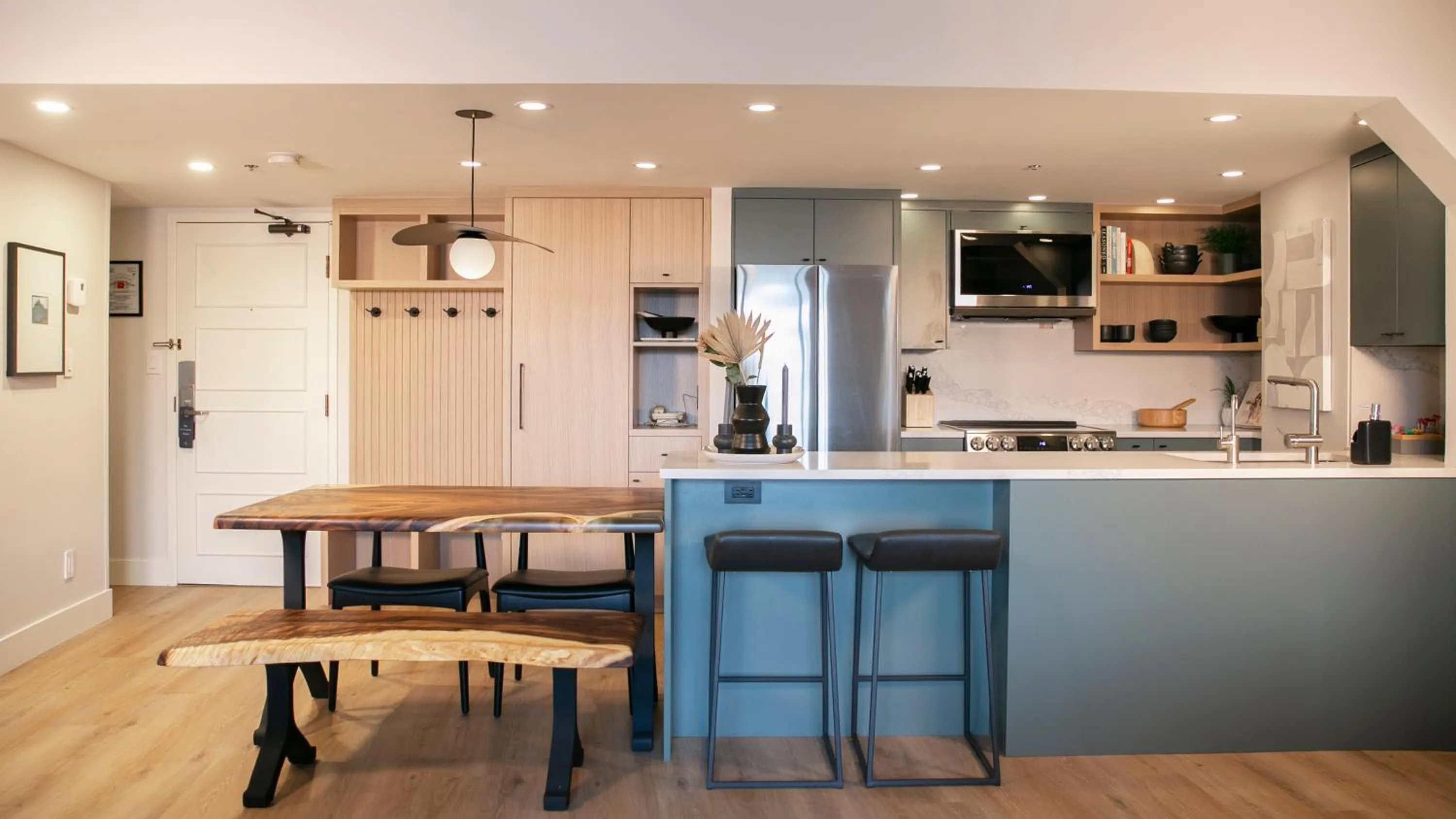 Dining area in Carleton Lodge