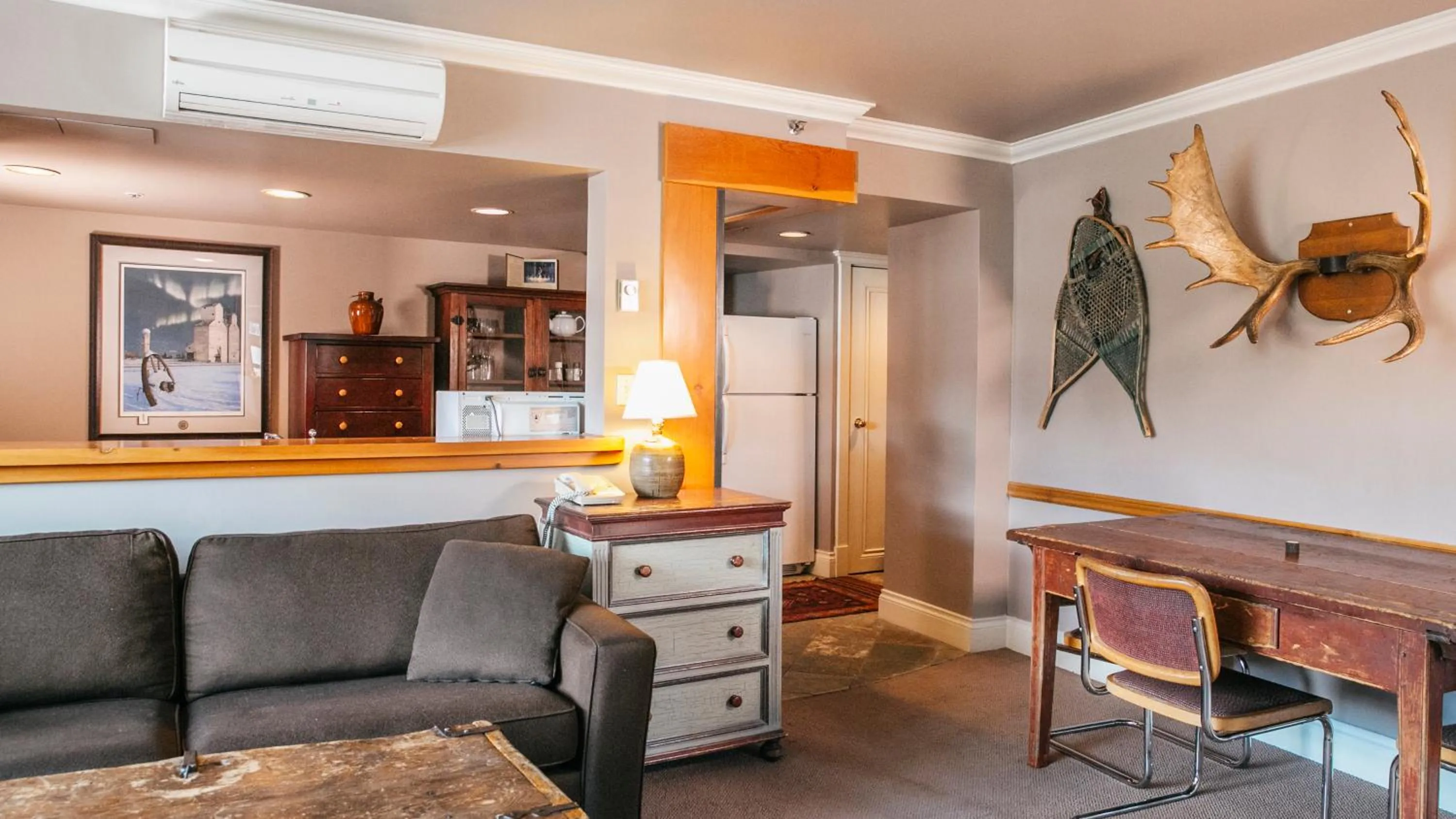 Living room in Carleton Lodge