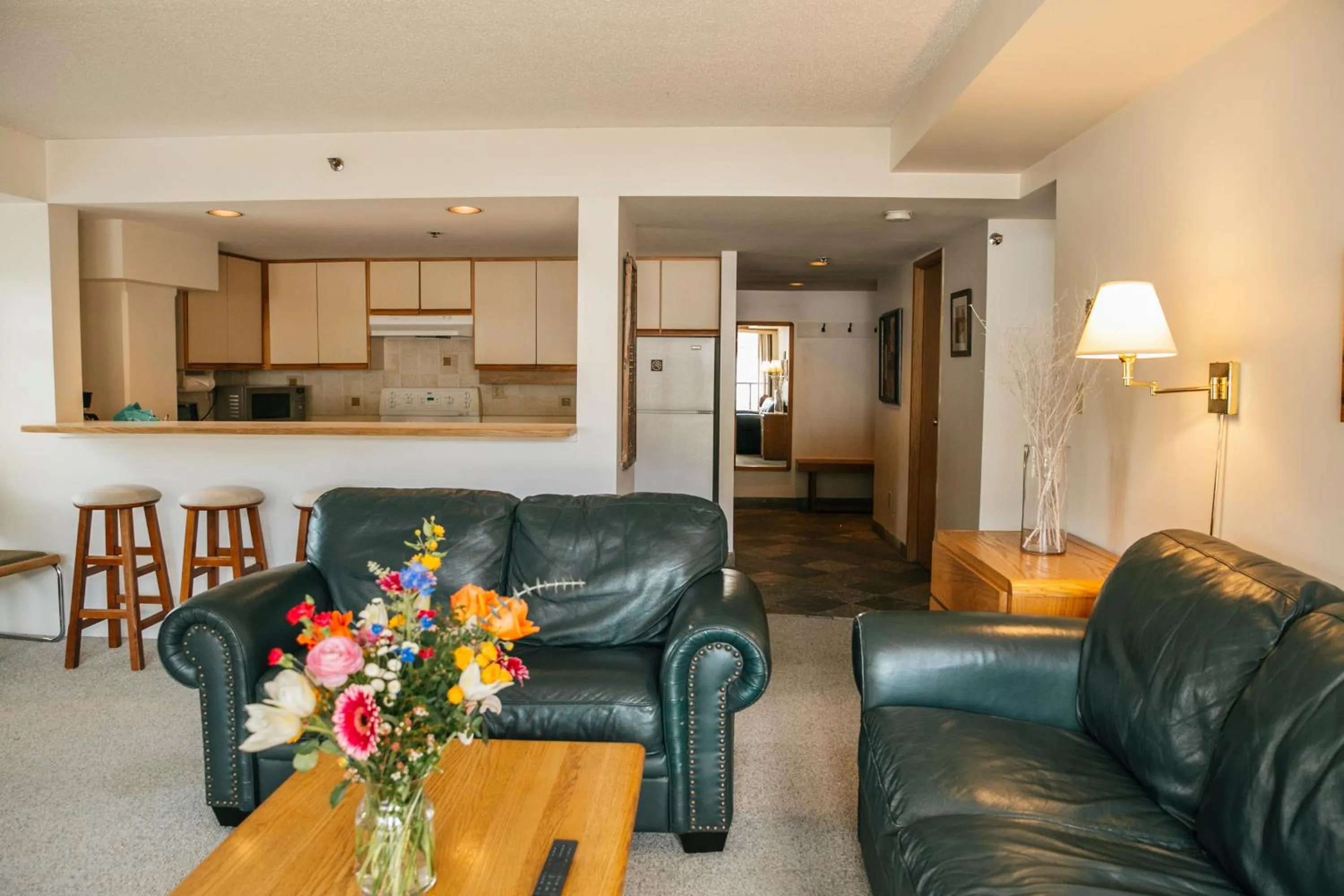 Living room in Carleton Lodge