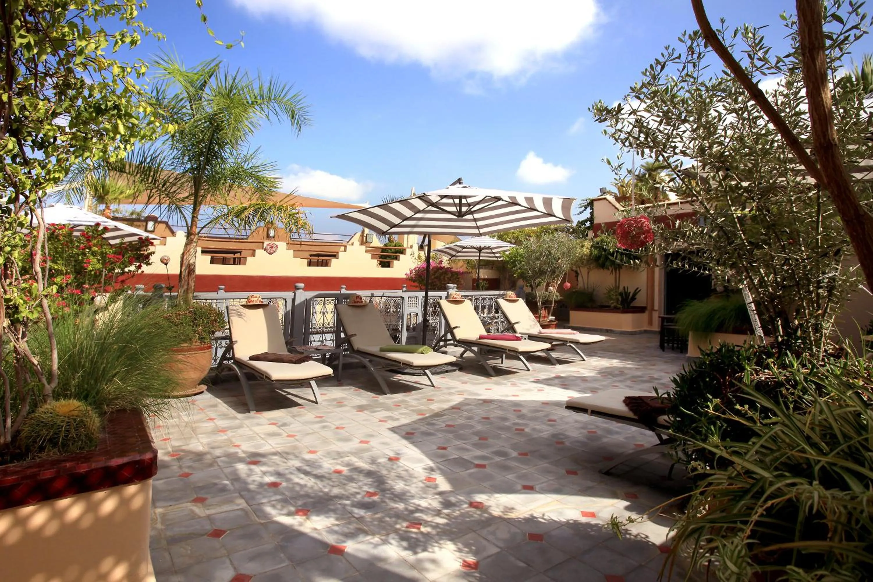 Solarium in Riad Noos Noos & Spa