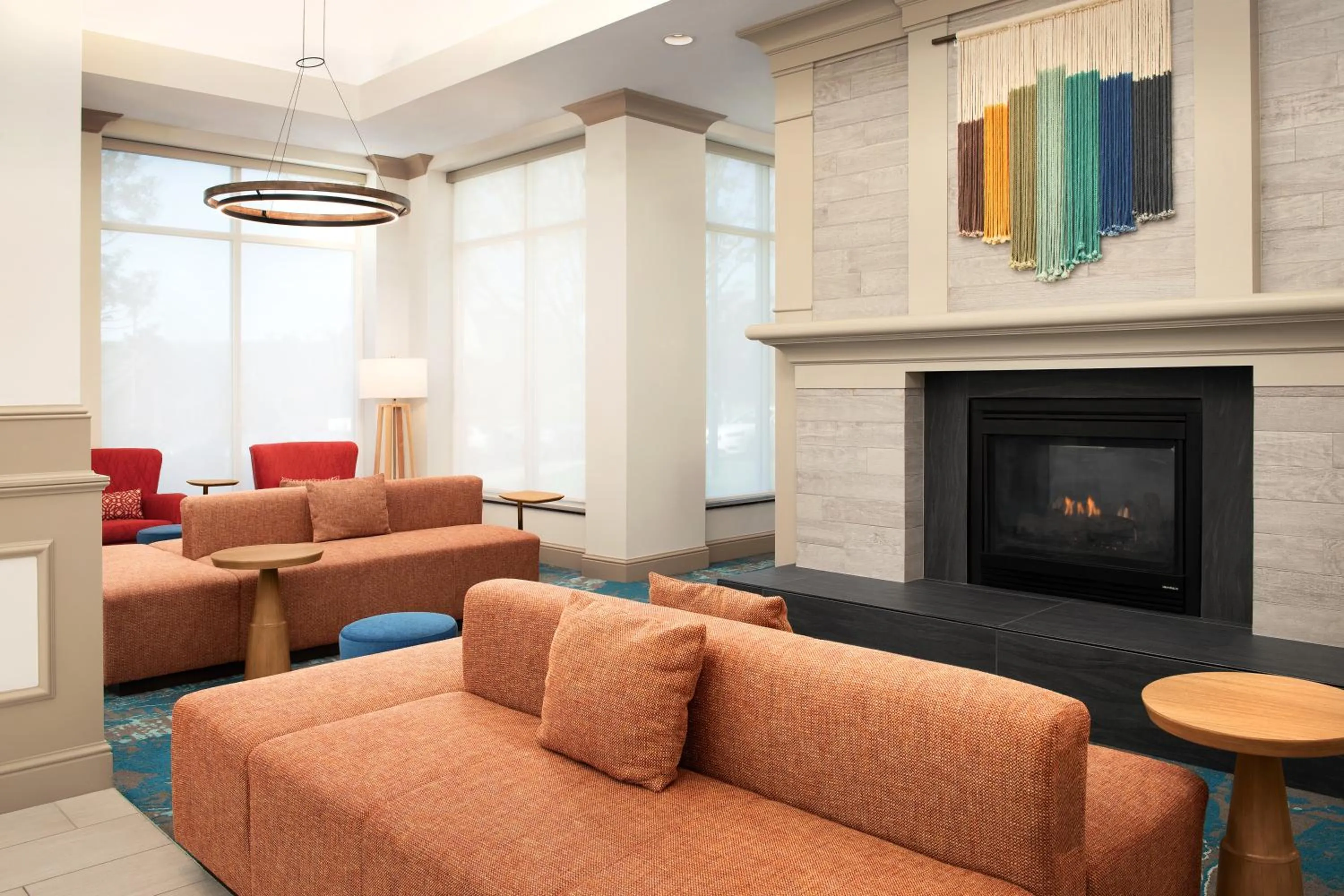 Lobby or reception in Hilton Garden Inn Solomons