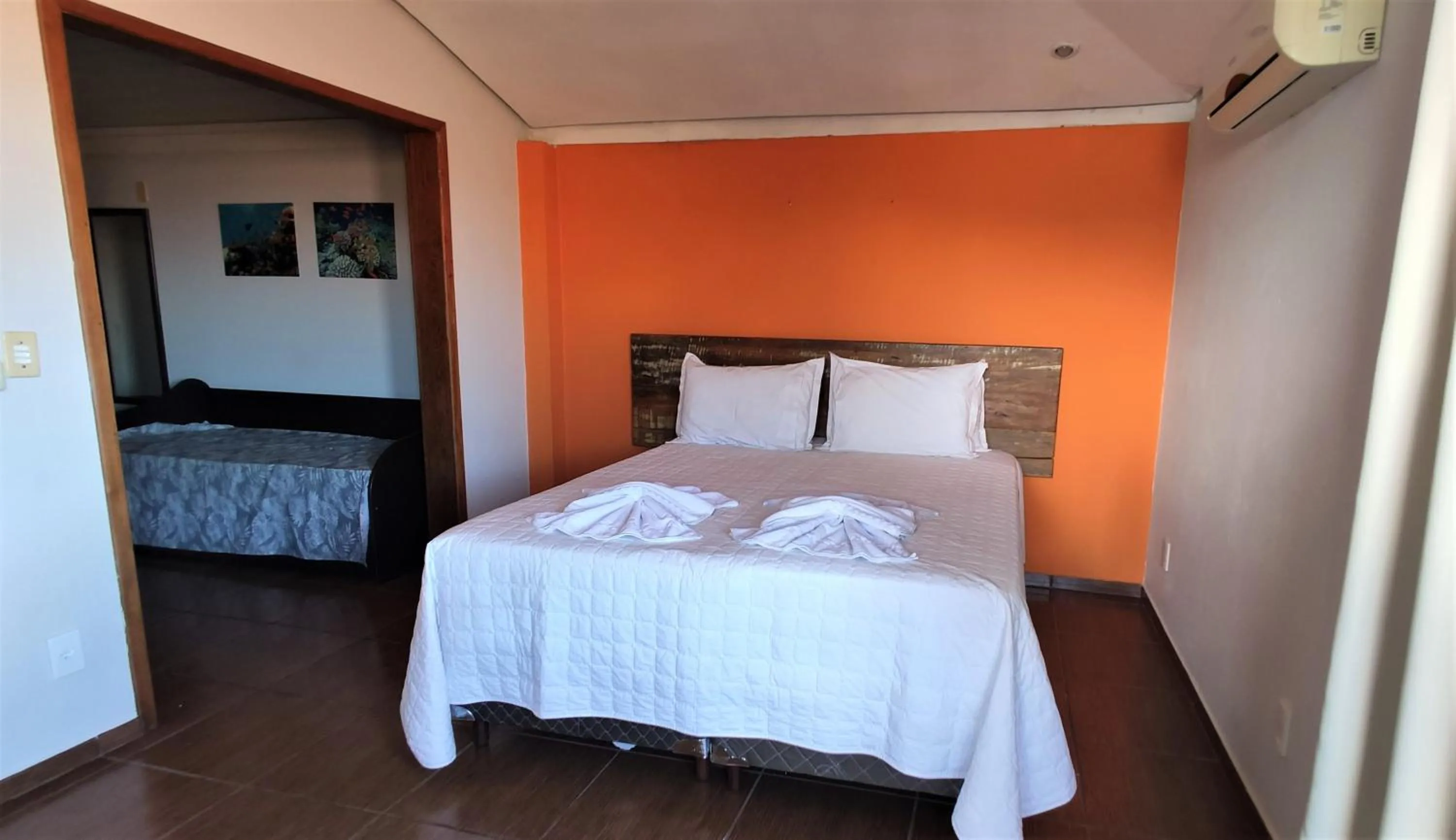 Bedroom, Bed in Pousada Ecomar