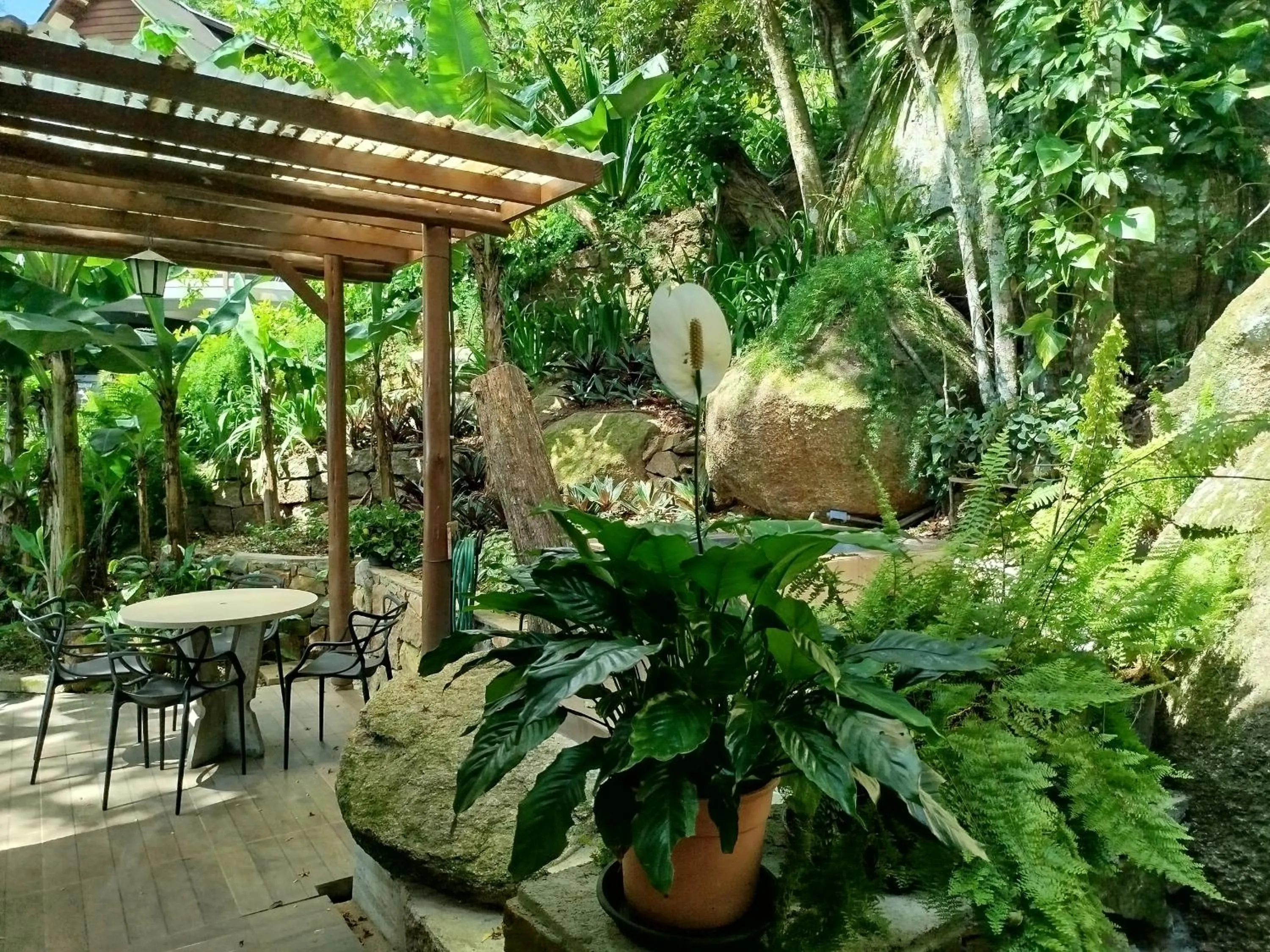 Patio in Pousada Ecomar