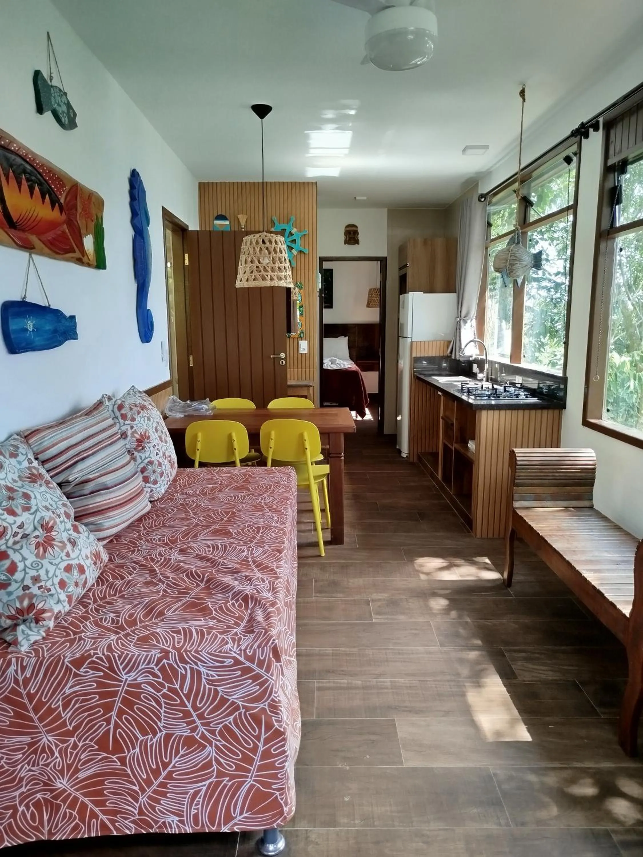 Living room in Pousada Ecomar