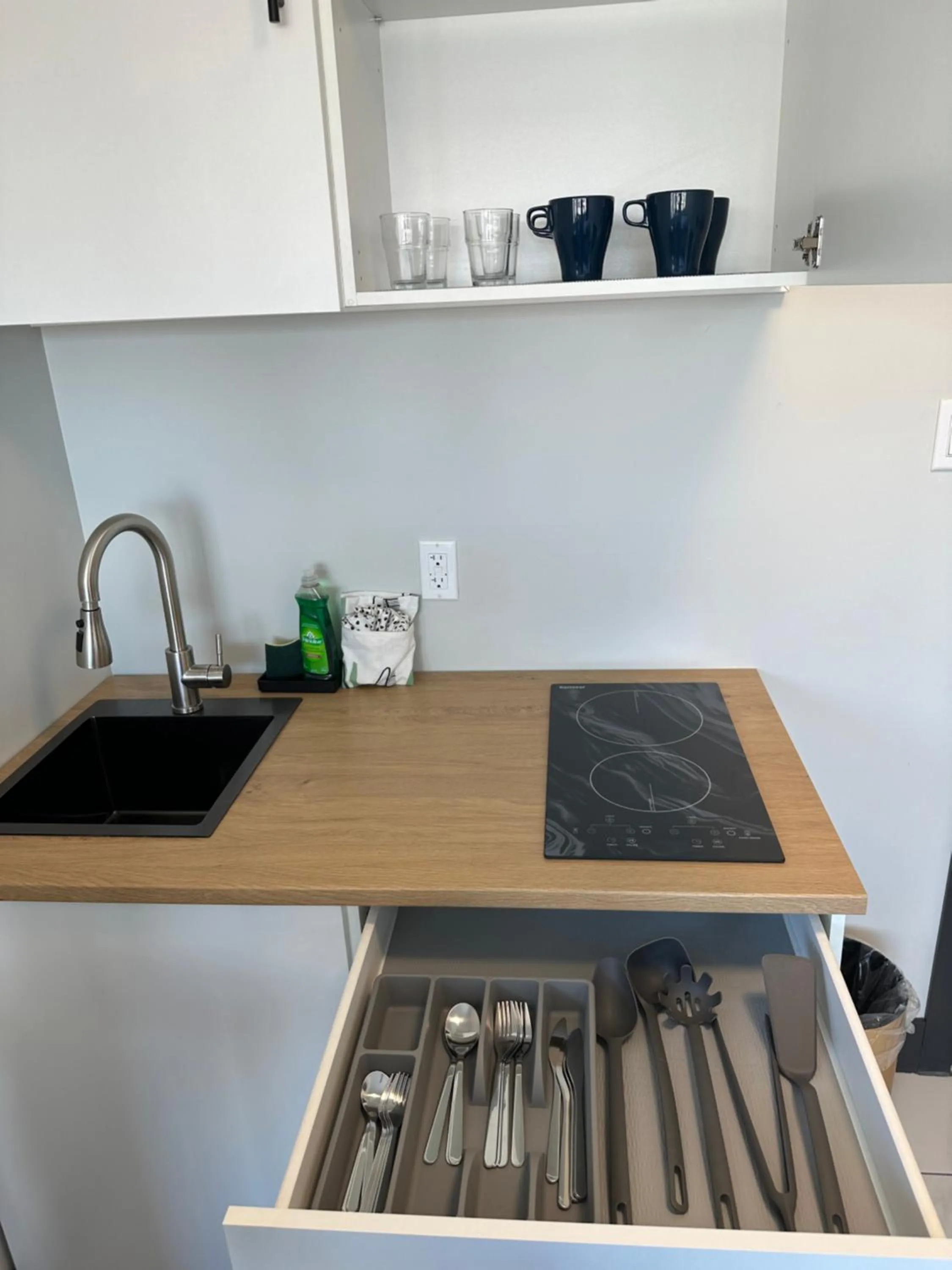 Kitchen or kitchenette in Waterways, A Boutique Hotel