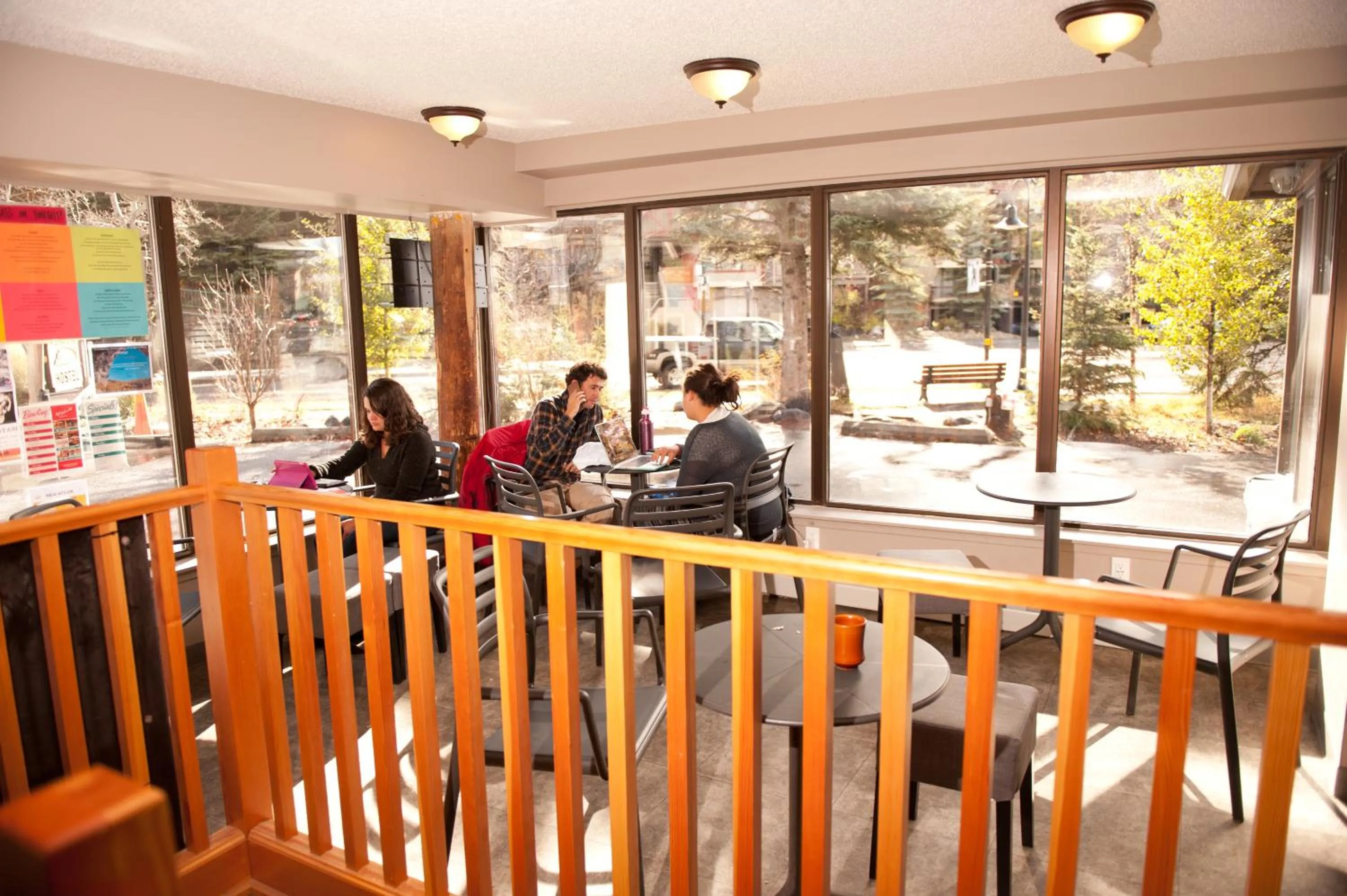 Property building in Banff International Hostel