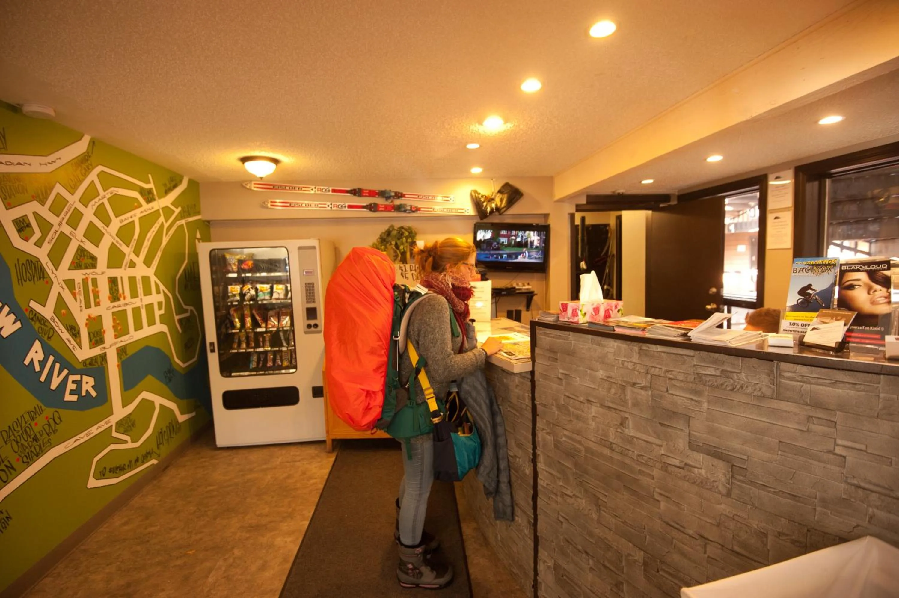 Property building in Banff International Hostel