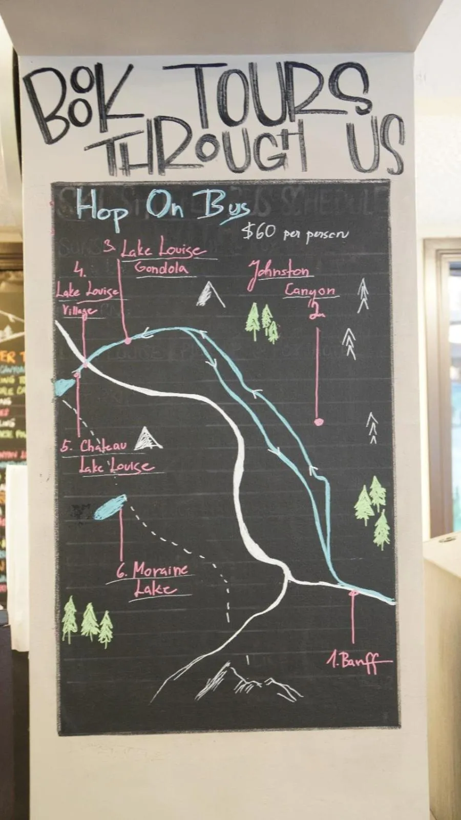 Logo/Certificate/Sign in Banff International Hostel