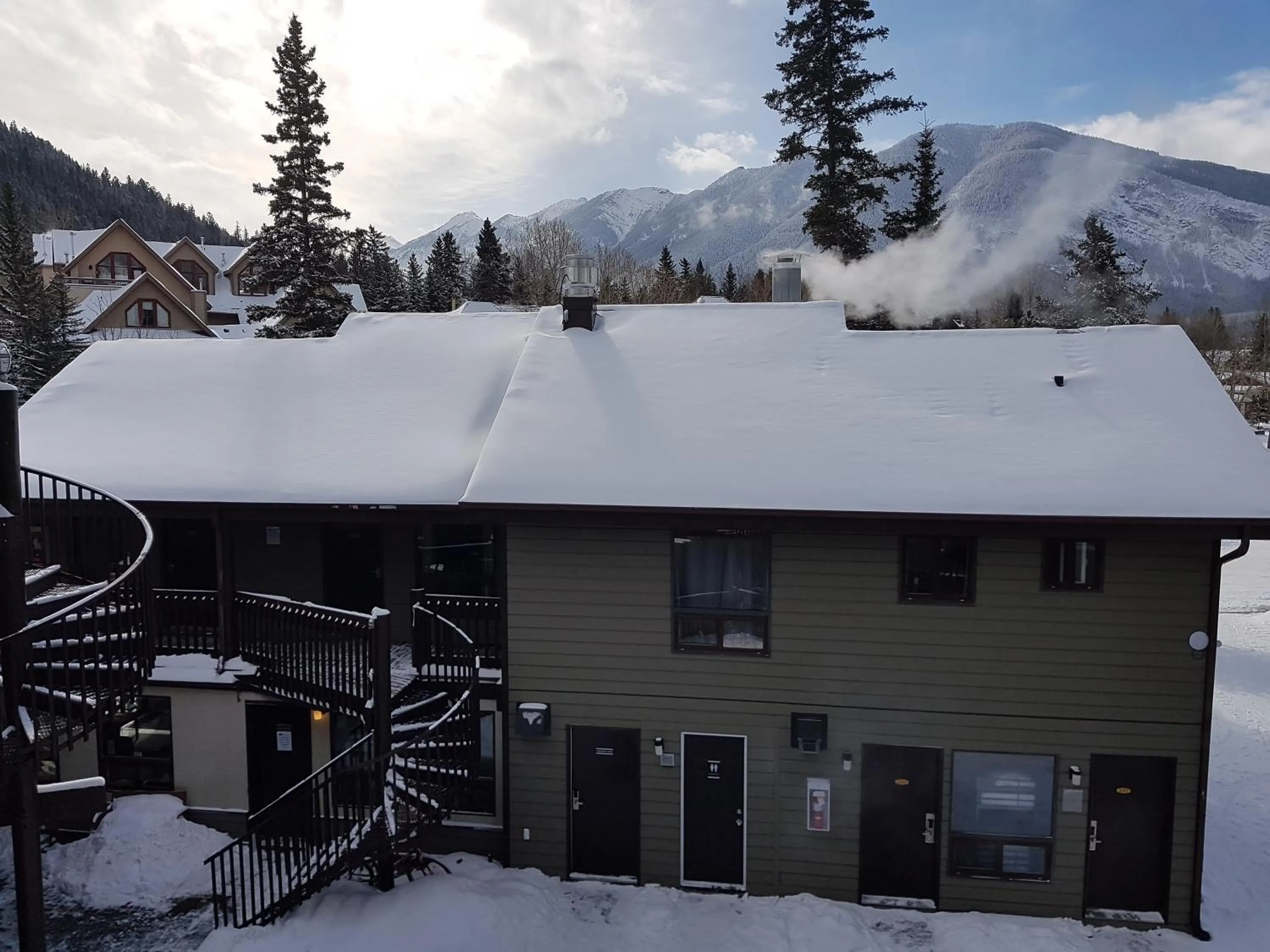 Day in Banff International Hostel