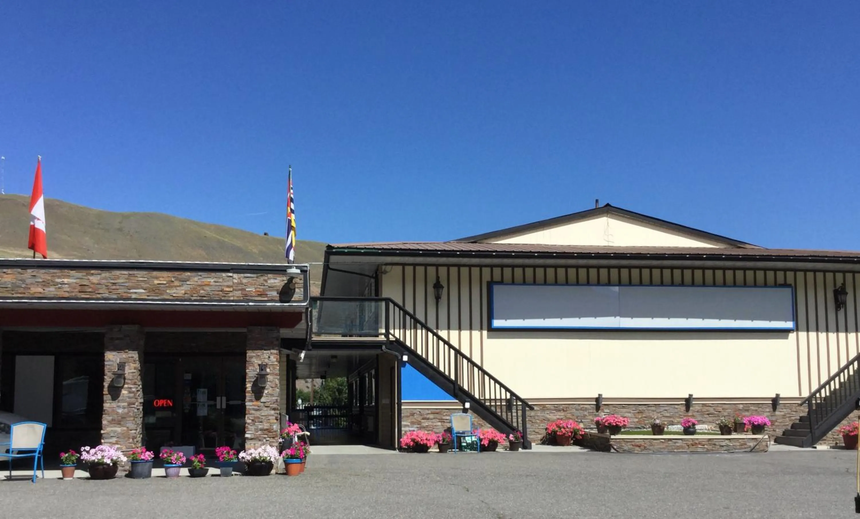 Property building in Riverside Motel Cache Creek