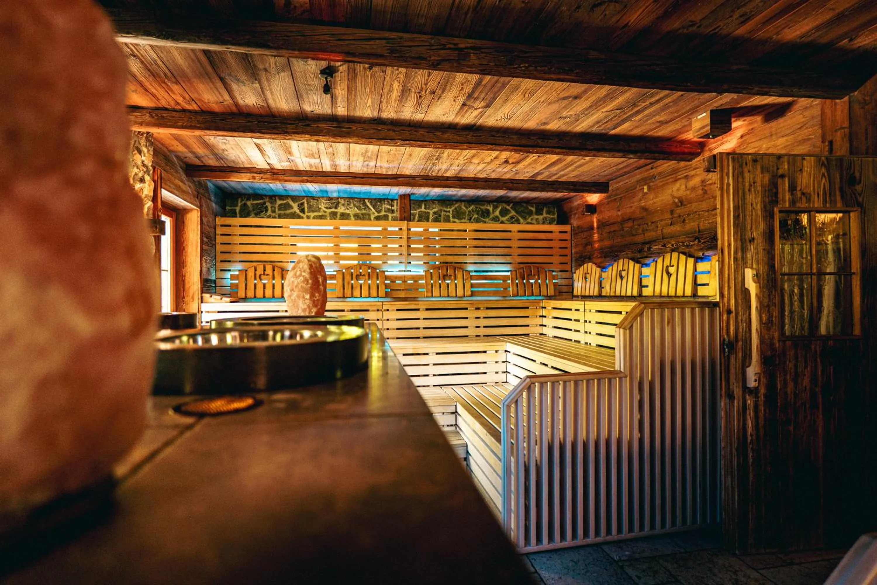 Sauna in Cocoon - Alpine Boutique Lodge